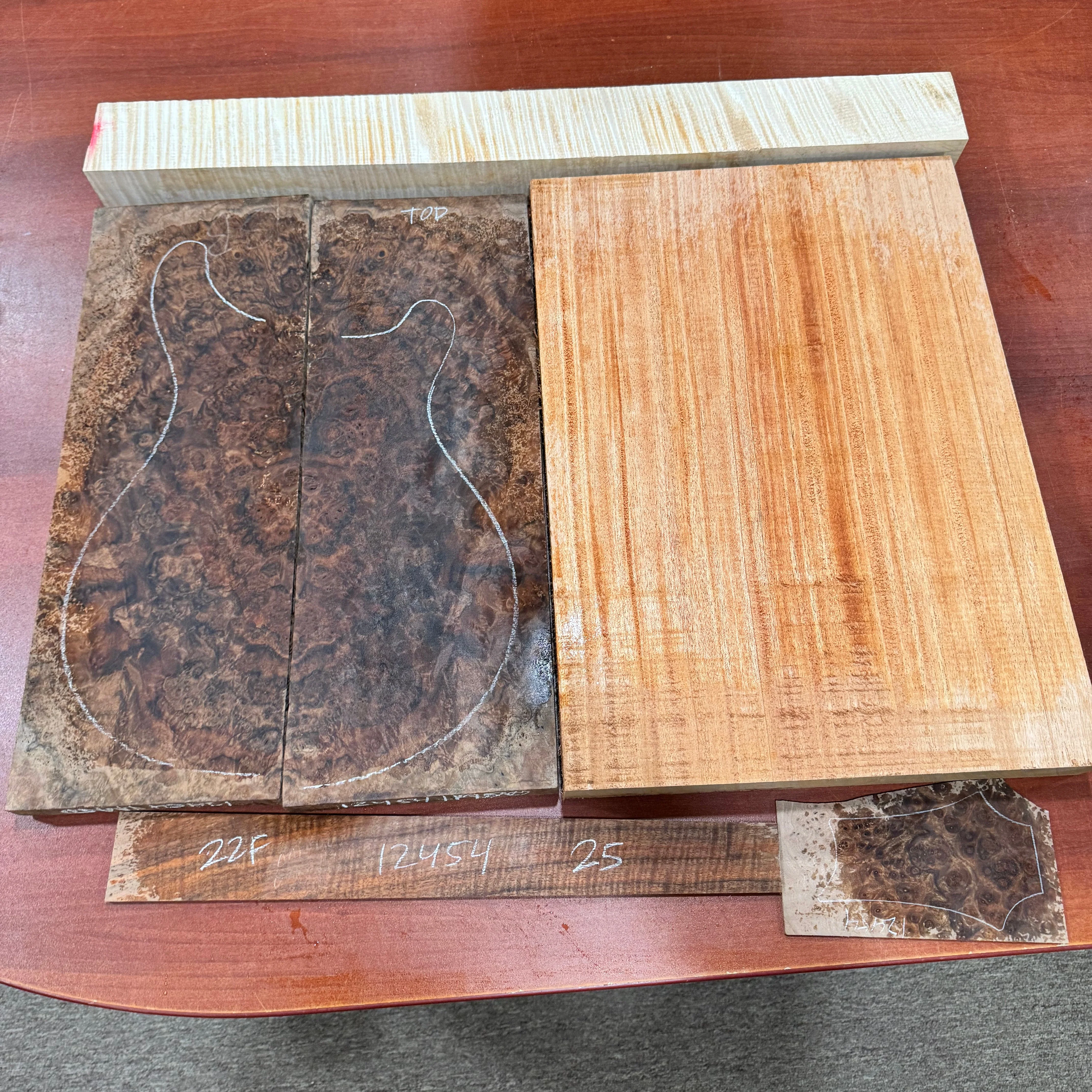 PRS Private Stock Special Semi-Hollow Walnut Burl *Future Build*
