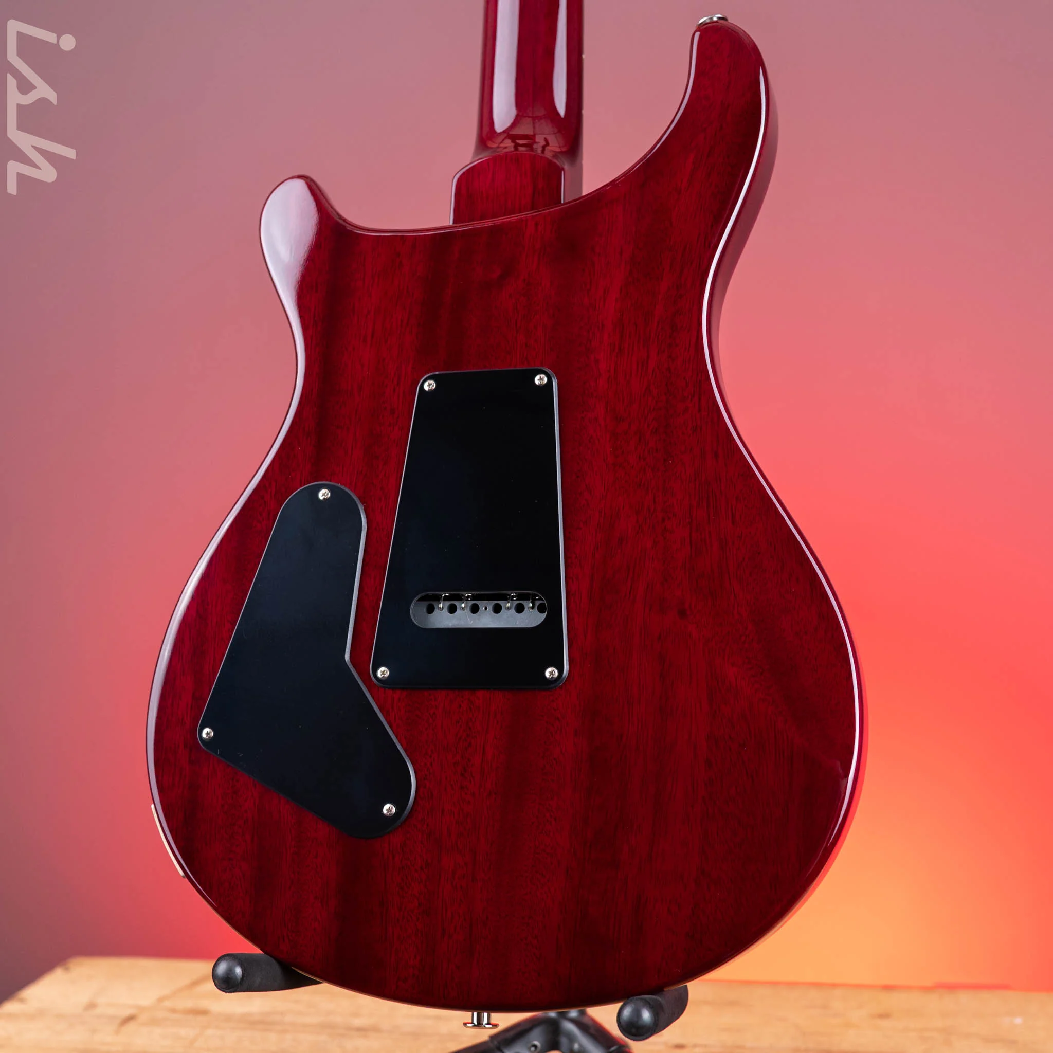 PRS S2 Custom 24-08 Electric Guitar Faded Grey Black Purple Burst - Image 7