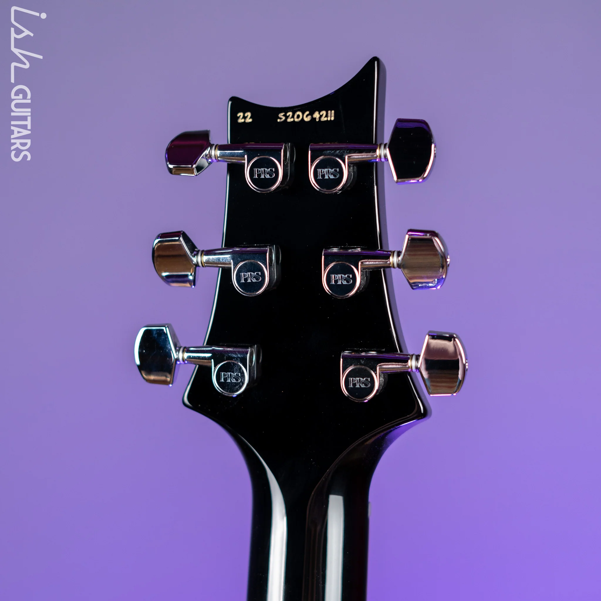 PRS S2 Custom 24-08 Faded Grey Black w/ Black Wrap - Image 9