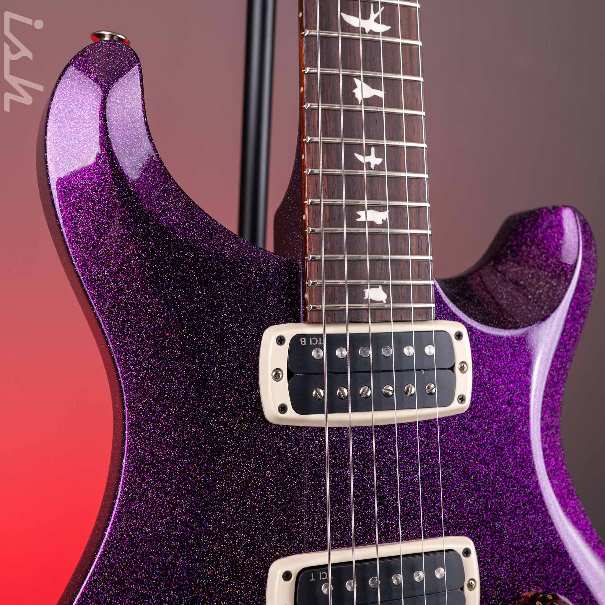 PRS S2 Custom 24-08 Purple Holoflake Sprayer's Choice - Image 4