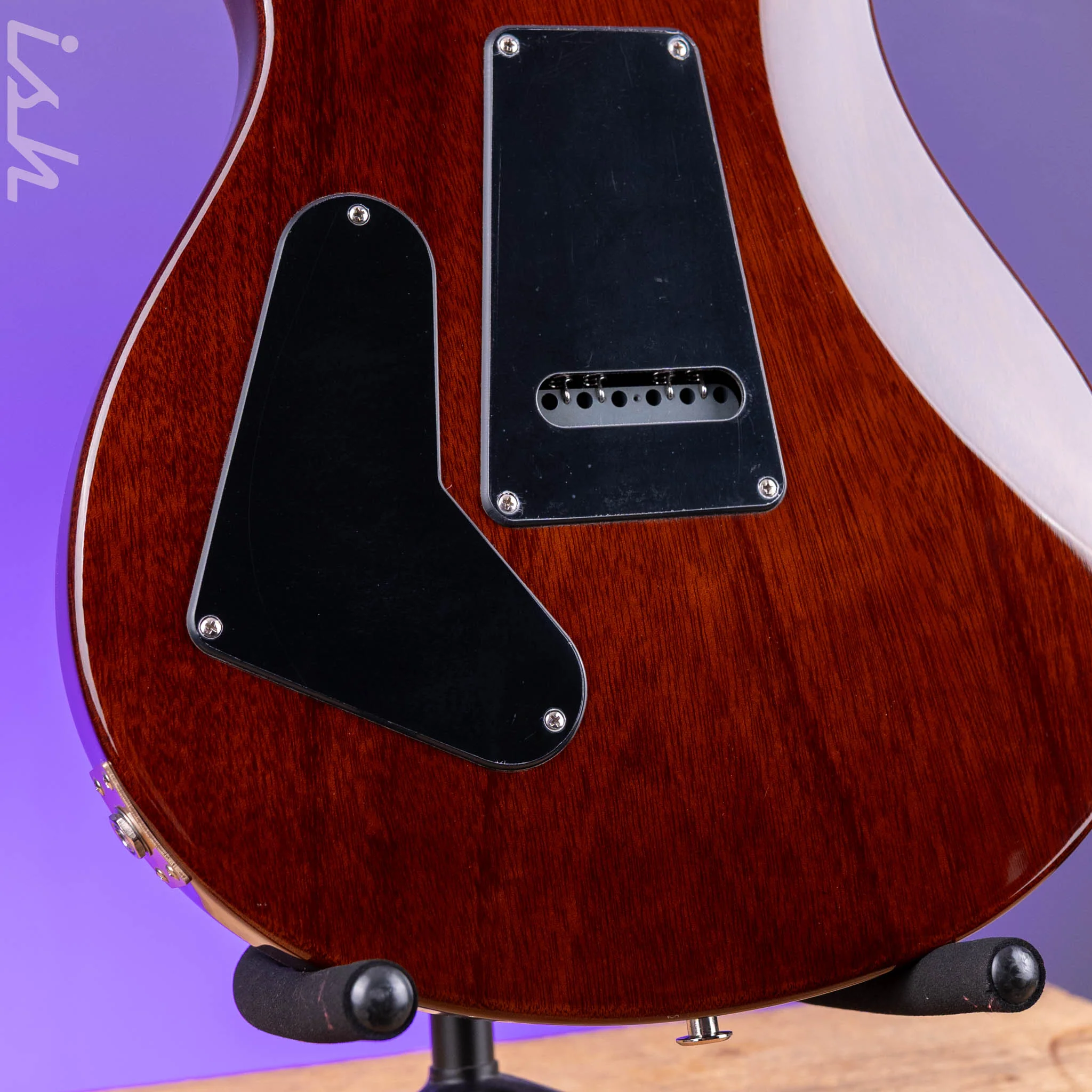 PRS S2 Custom 24-08 Quilt Amber Sunburst Ebony Fretboard - Image 10