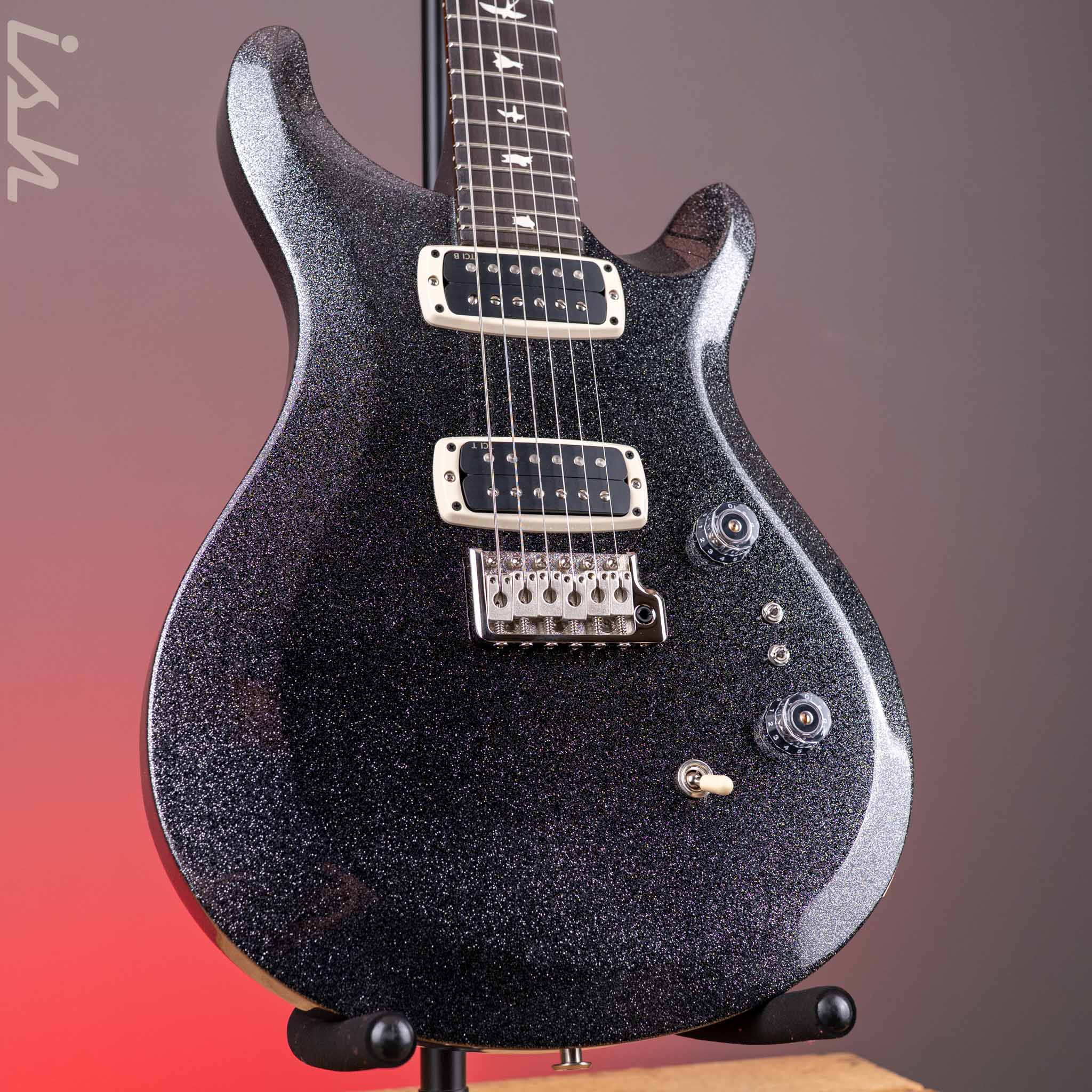 PRS S2 Custom 24-08 Silver Holoflake Sprayer's Choice