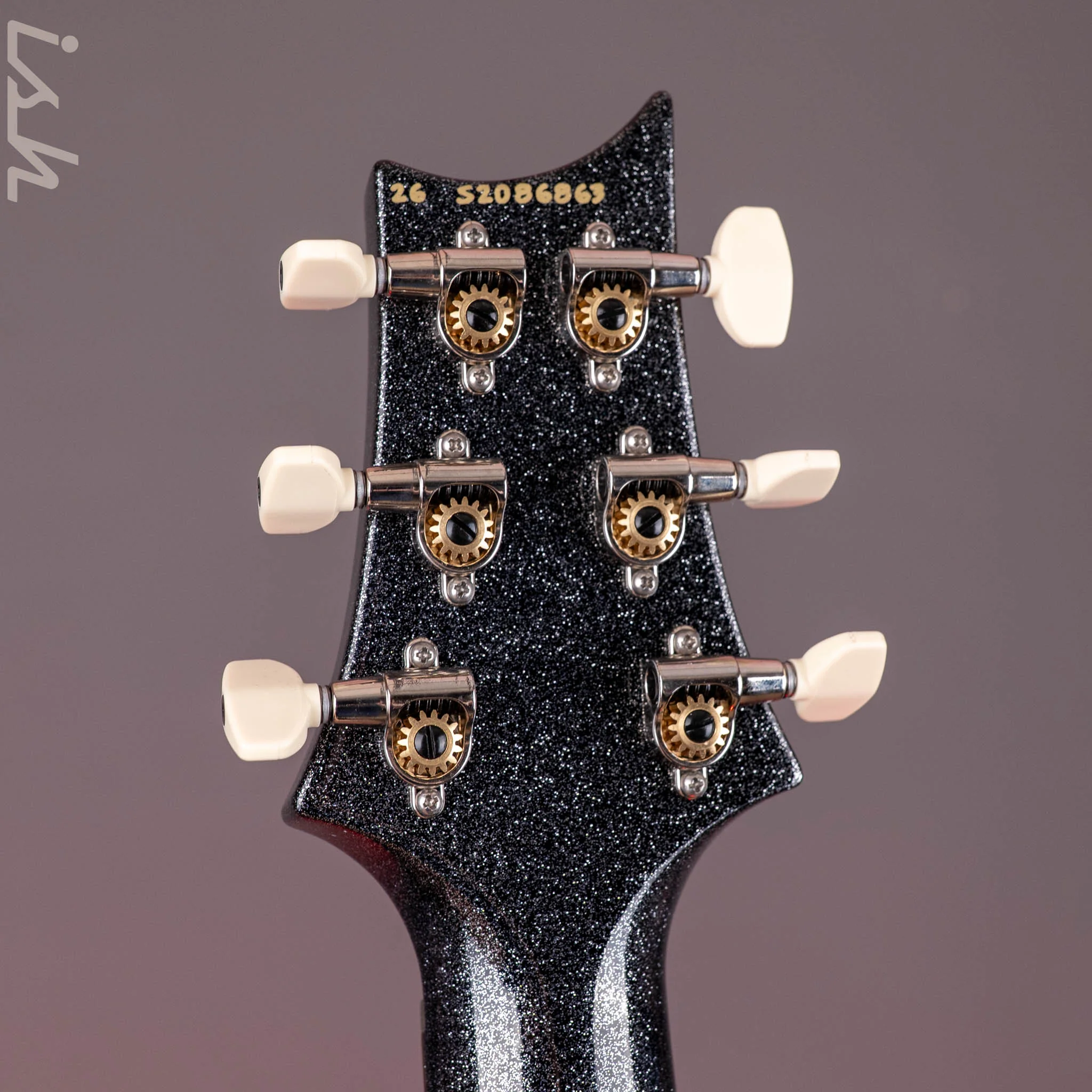 PRS S2 Custom 24-08 Silver Holoflake Sprayer's Choice - Image 12