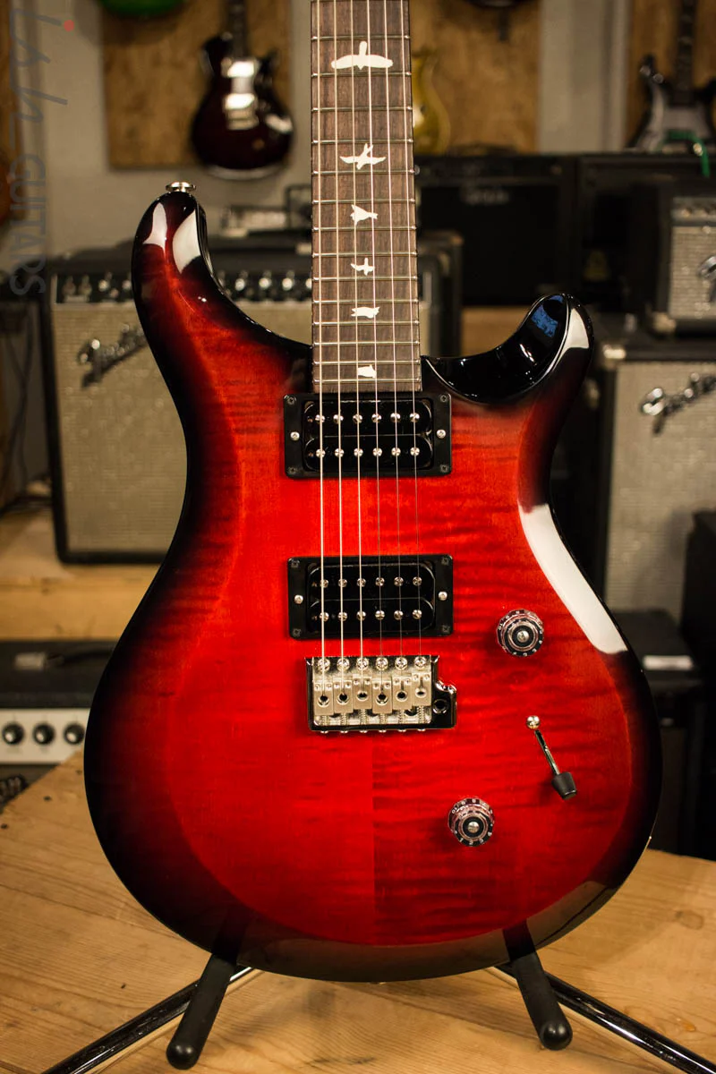 PRS S2 Custom 24 Custom Color Red Burst