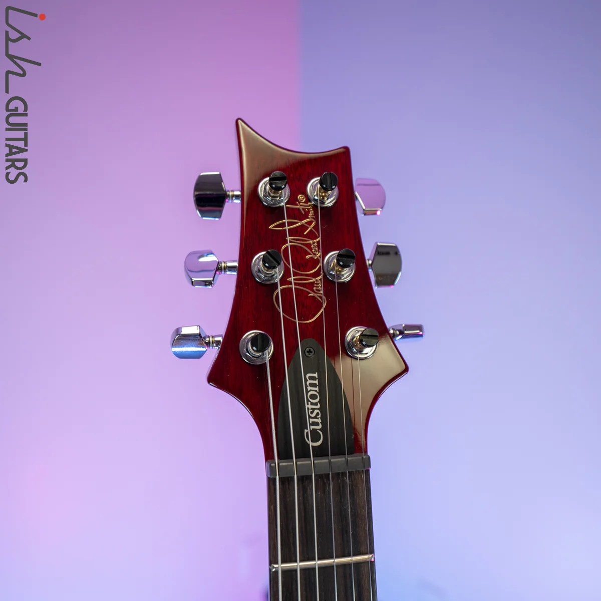 2020 PRS S2 Custom 24 Dark Cherry Sunburst Wrap Custom Color - Image 6