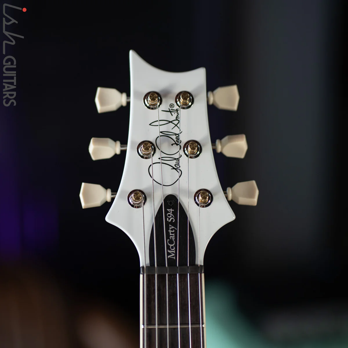 PRS S2 McCarty 594 Custom Color Jet White - Image 6