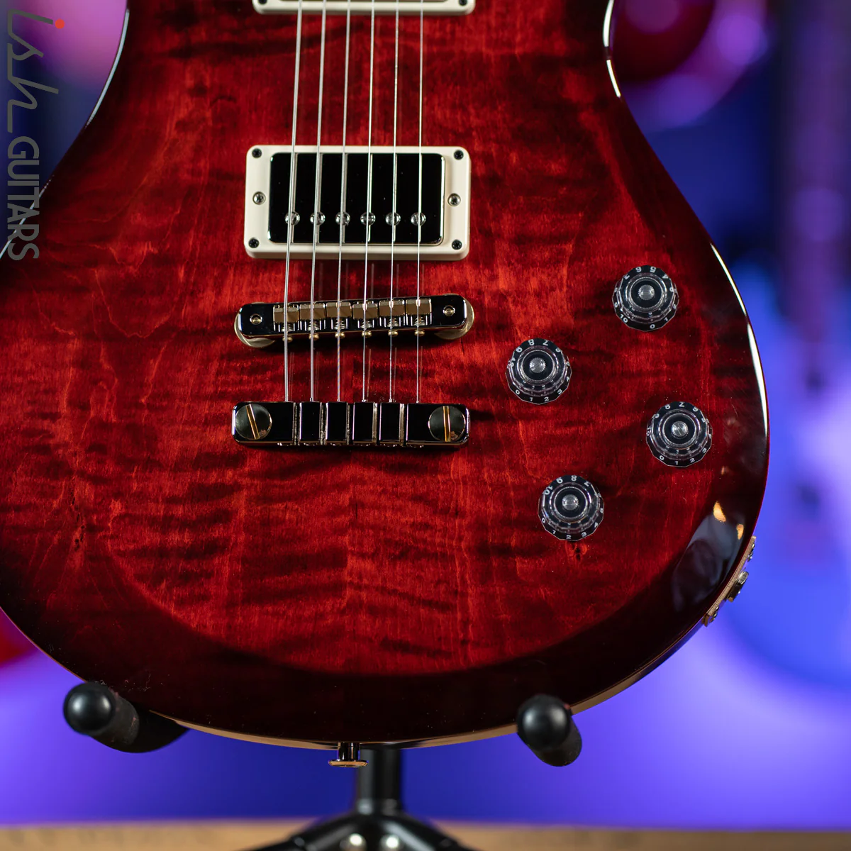 PRS S2 McCarty 594 Electric Guitar Fire Red Burst - Image 4