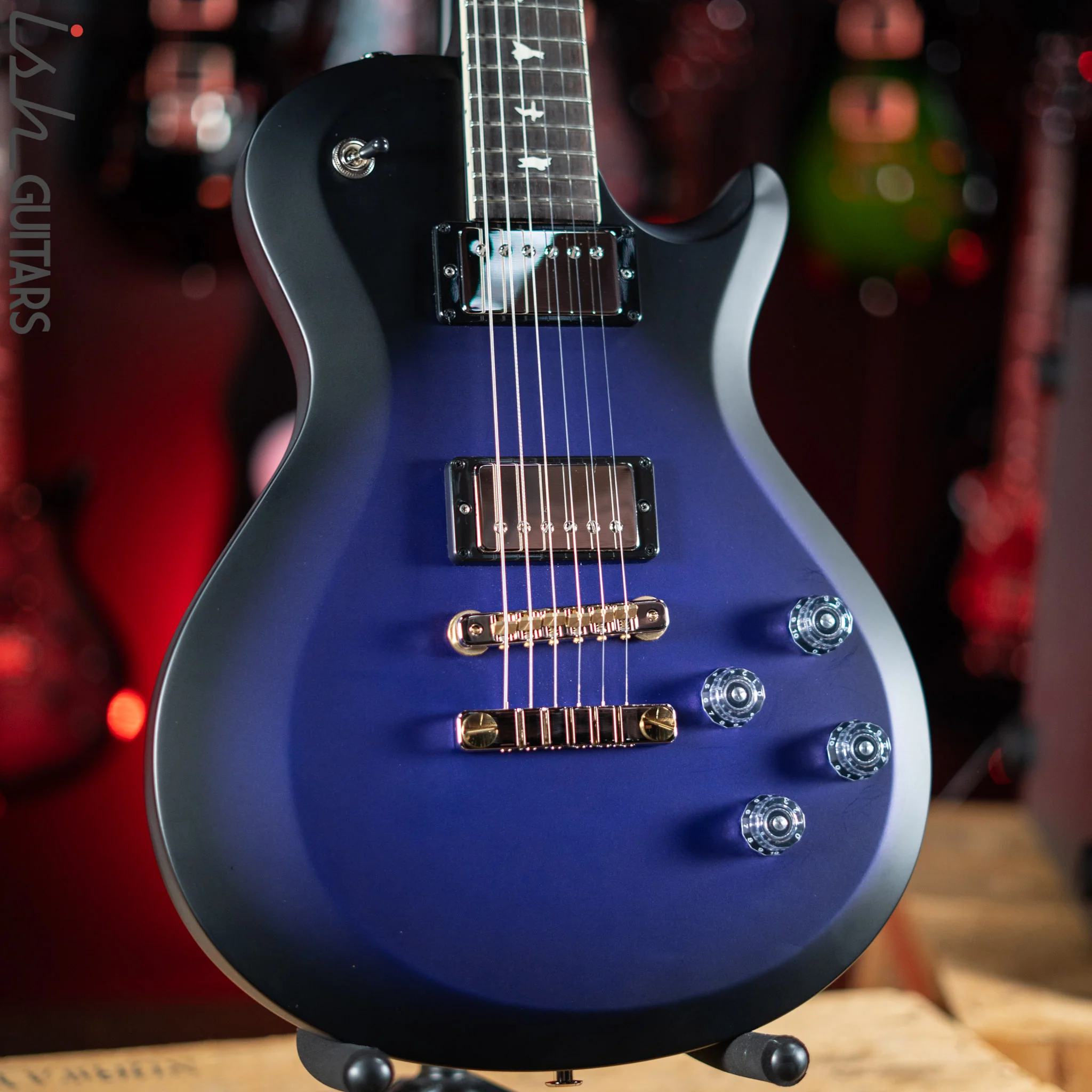 PRS S2 McCarty 594 Singlecut Metallic Purple w/ Black Burst Satin Demo