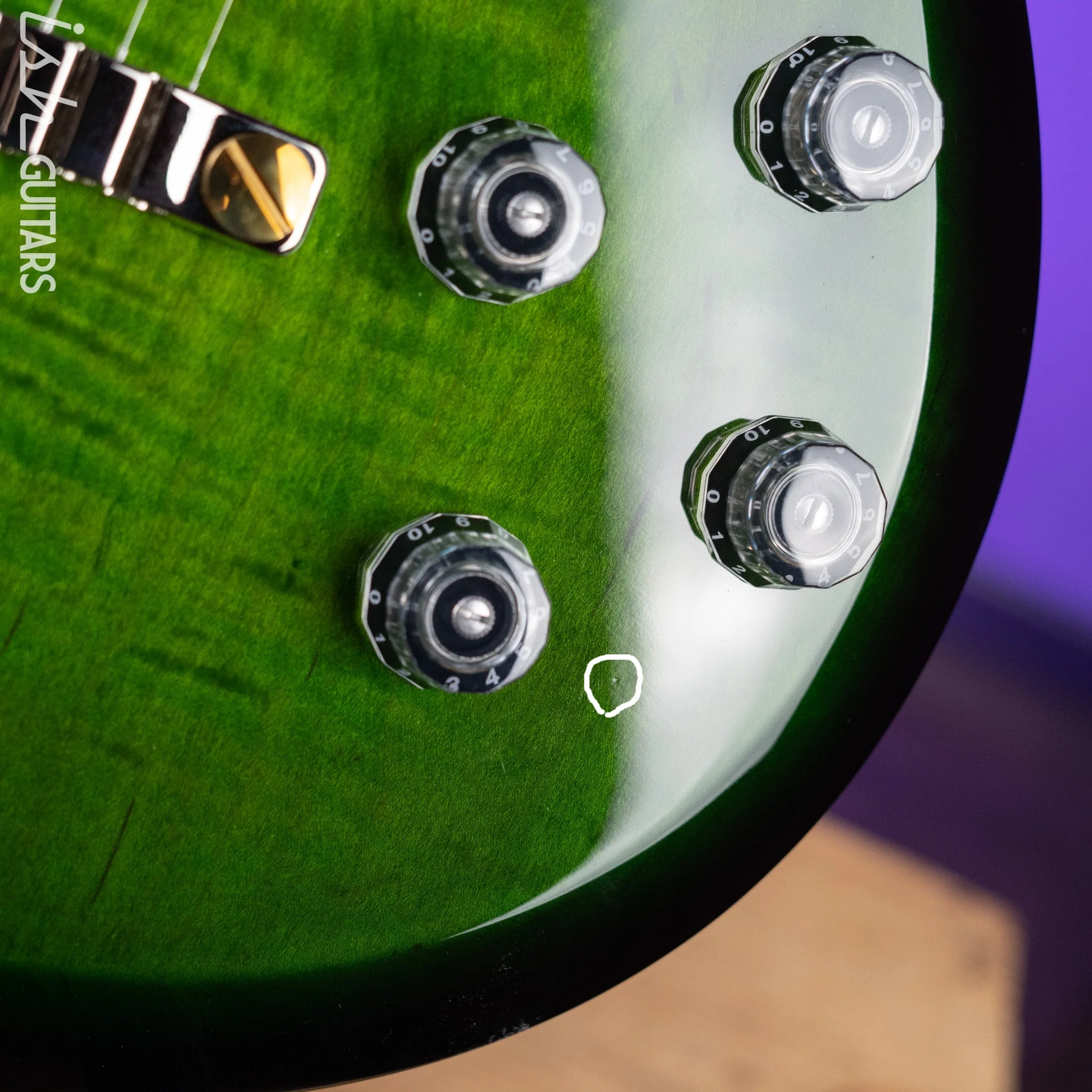 PRS S2 McCarty Singlecut 594 Electric Guitar Emerald Green Black Wrap Demo - Image 6