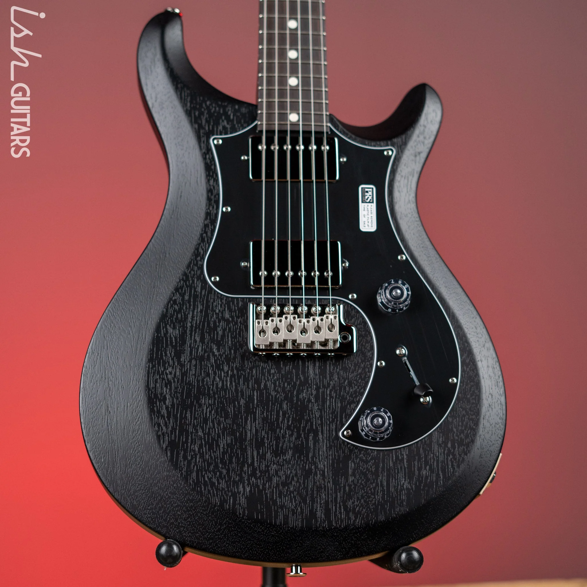 PRS S2 Standard 24 Charcoal Satin Nitro