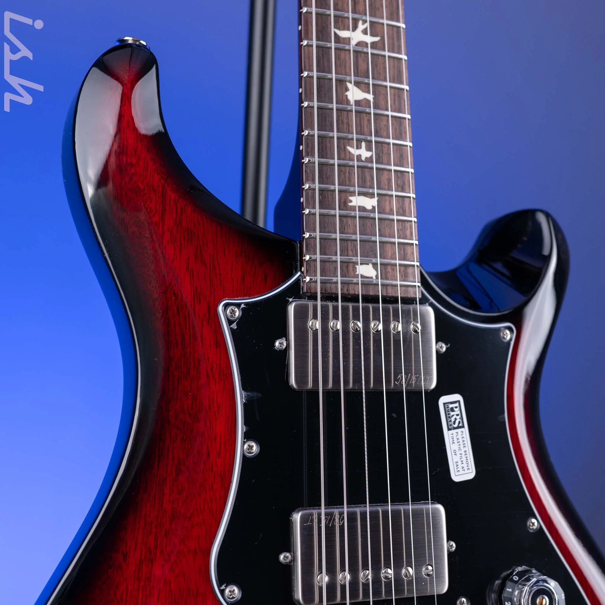 PRS S2 Standard 24 Electric Guitar Scarlet Sunburst - Image 3