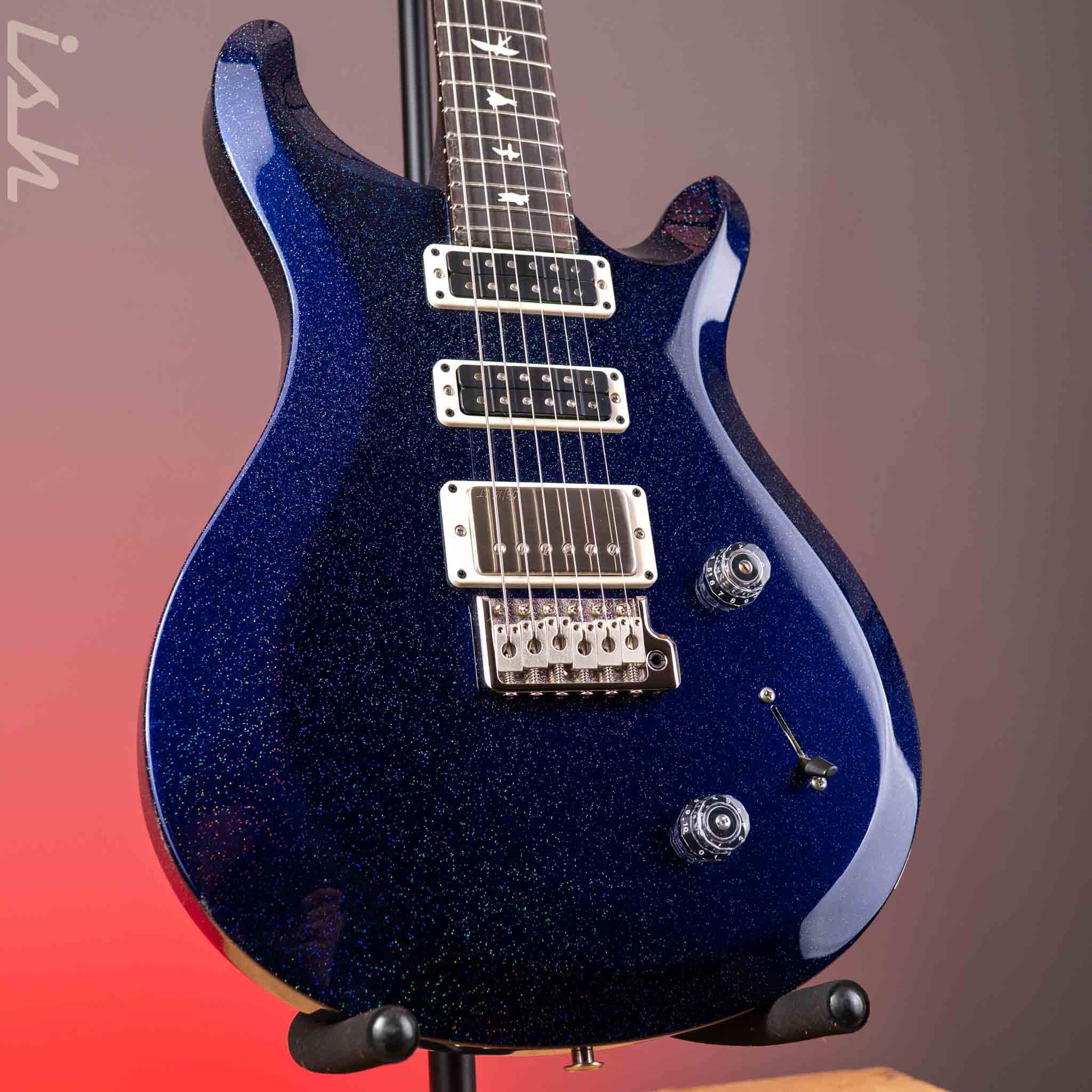 PRS S2 Studio Royal Blue Rainbow Holowflake