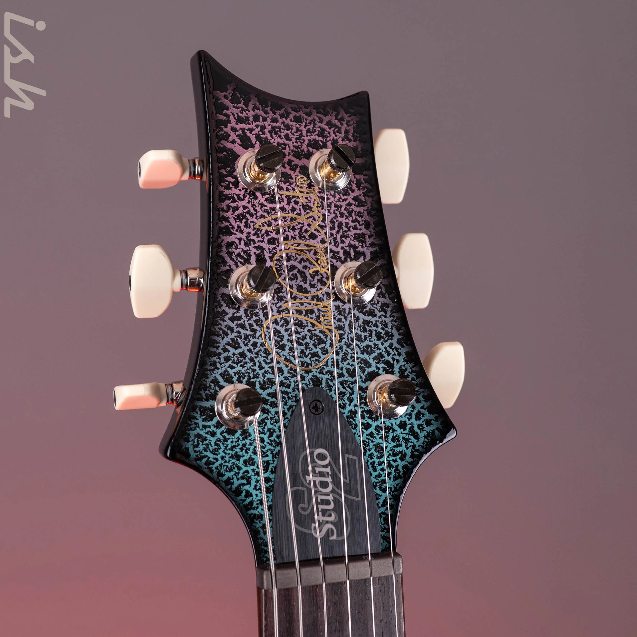 PRS S2 Studio Sprayer's Choice Miami Fade Black Crackle - Image 6