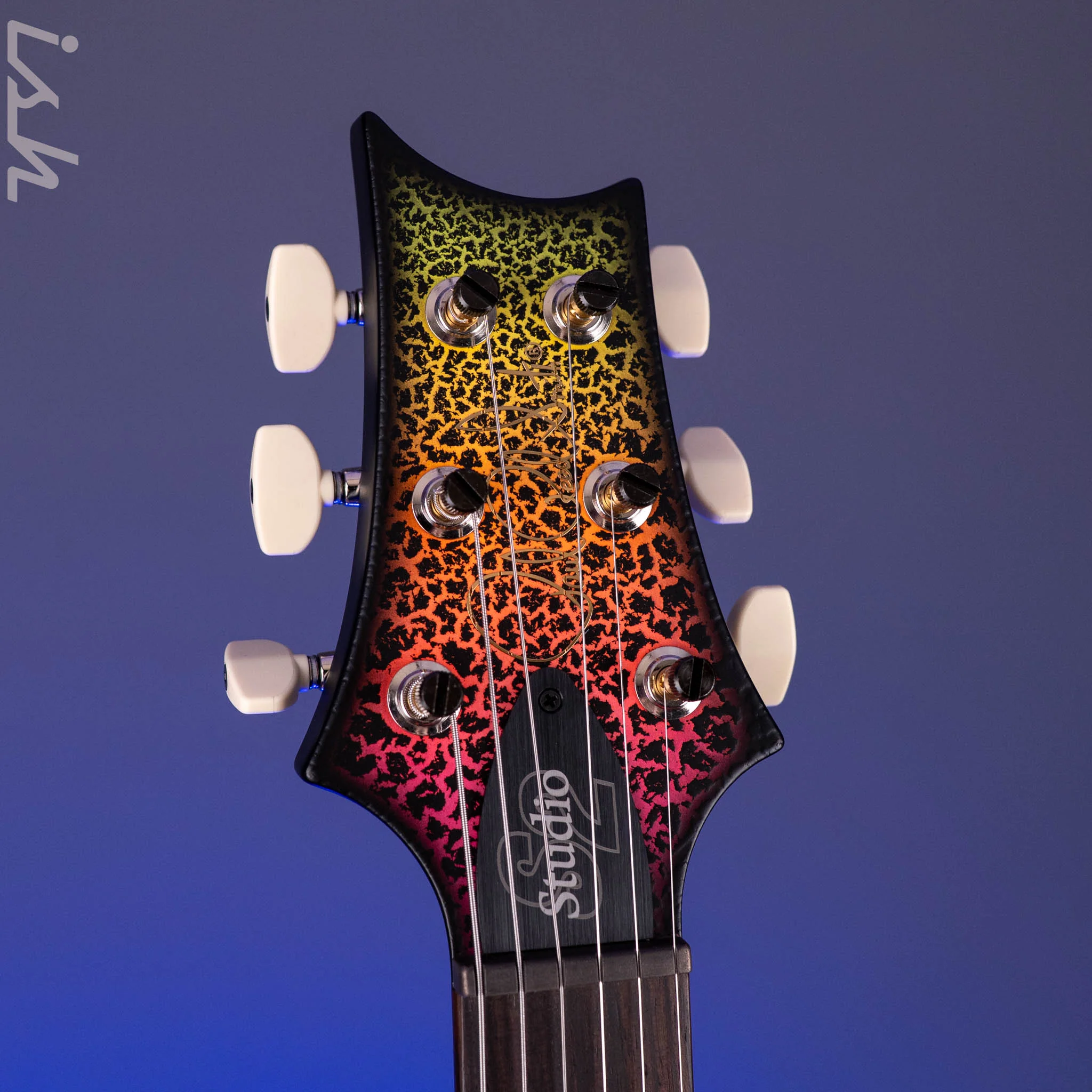 PRS S2 Studio Sunset Candy Fade Crackle w/ Black Satin Neck Sprayer's Choice - Image 7