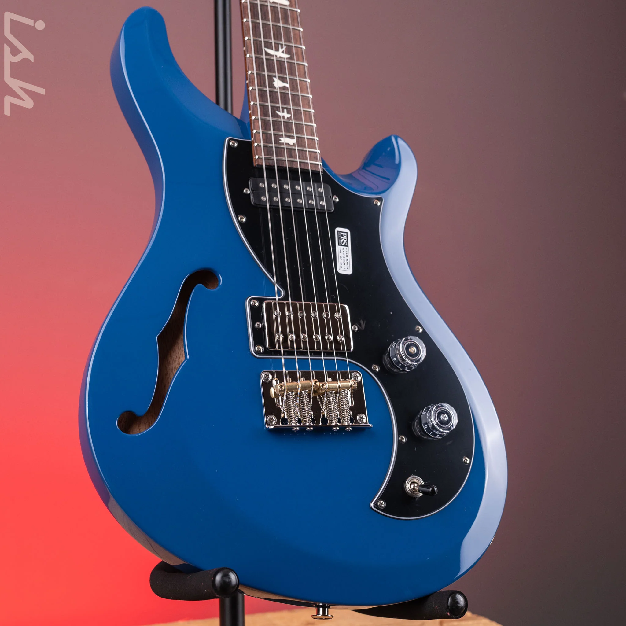 PRS S2 Vela Semi-Hollow Electric Guitar Space Blue