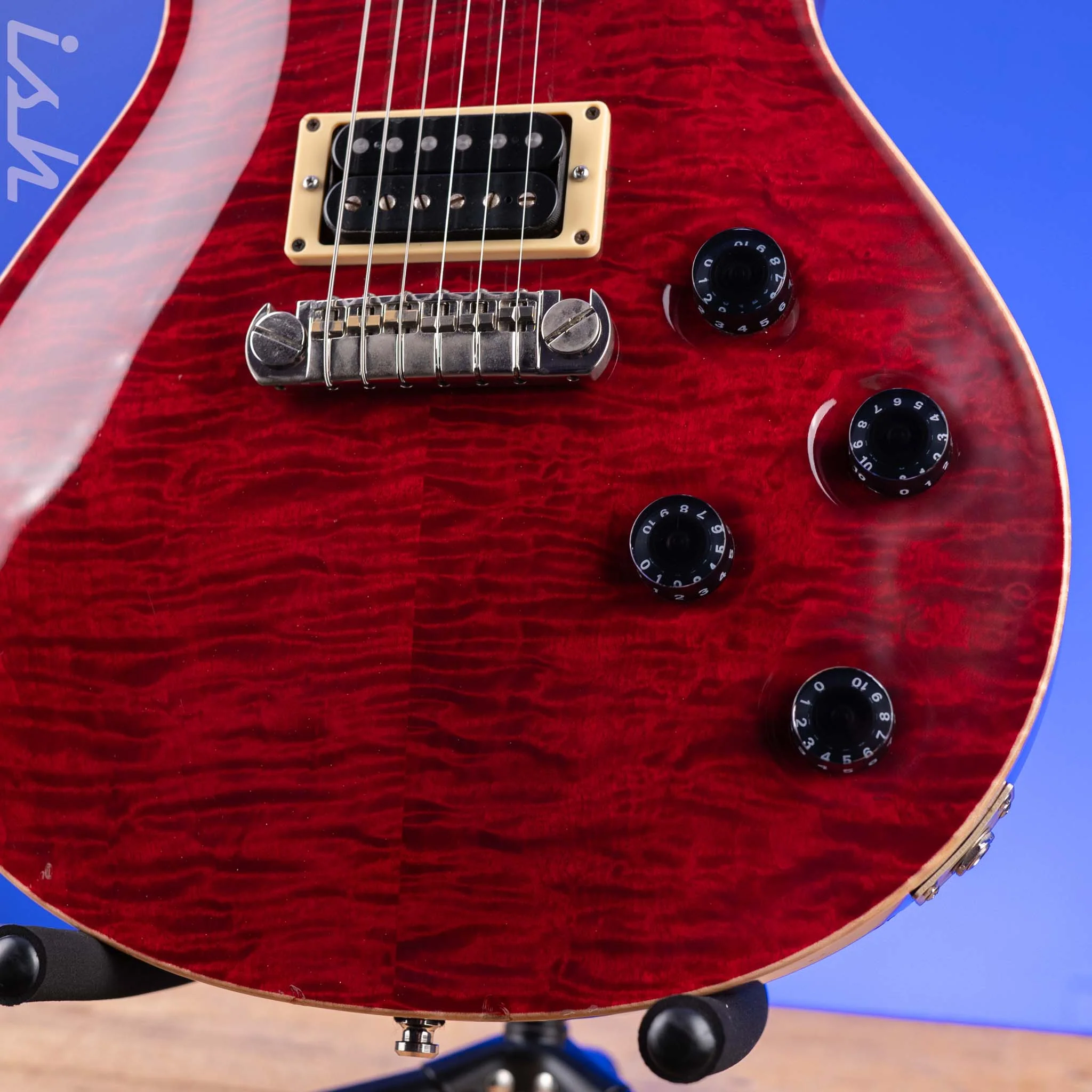 2007 PRS SC250 Electric Guitar Black Cherry - Image 4