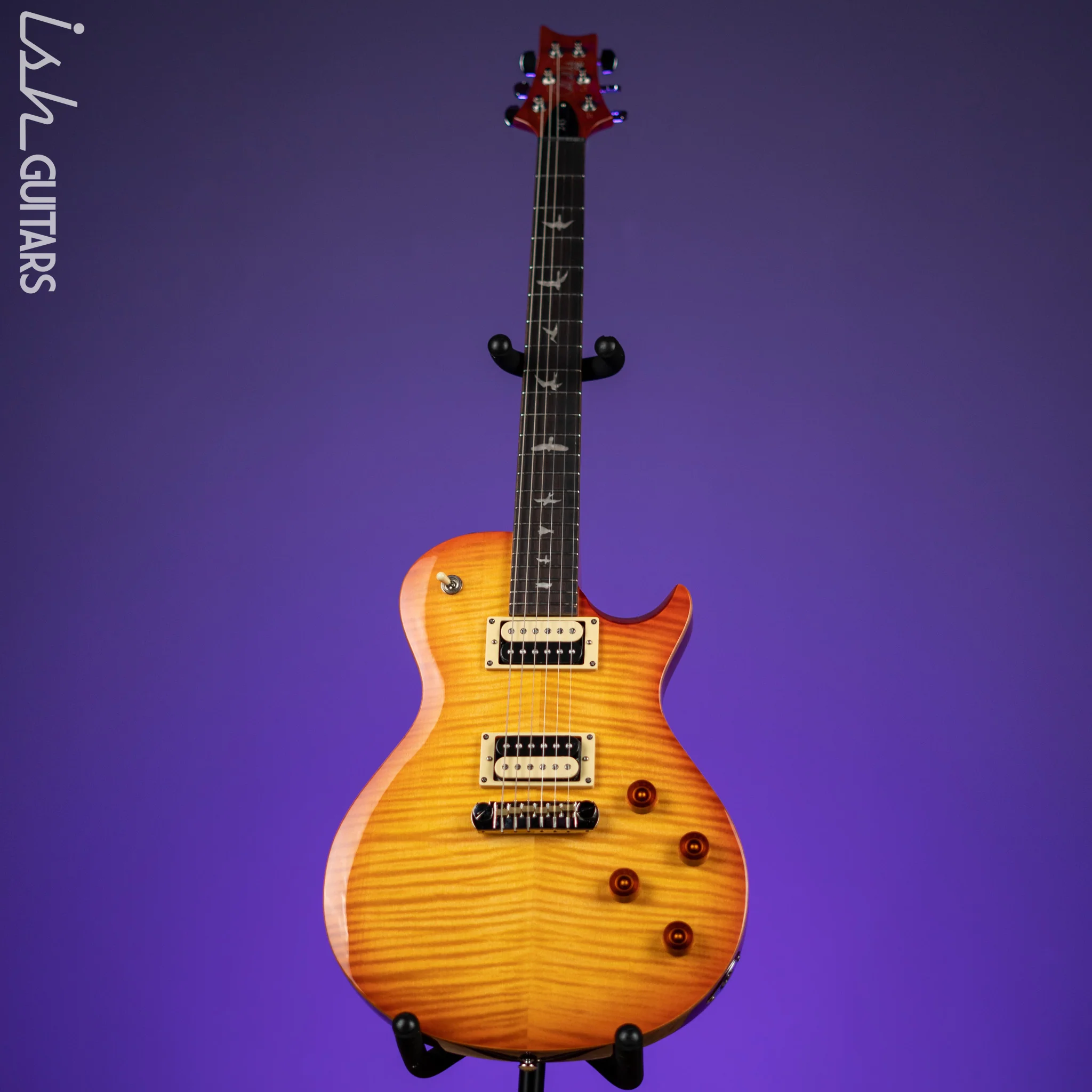 PRS SE 245 Singlecut Electric Guitar Vintage Sunburst - Image 2
