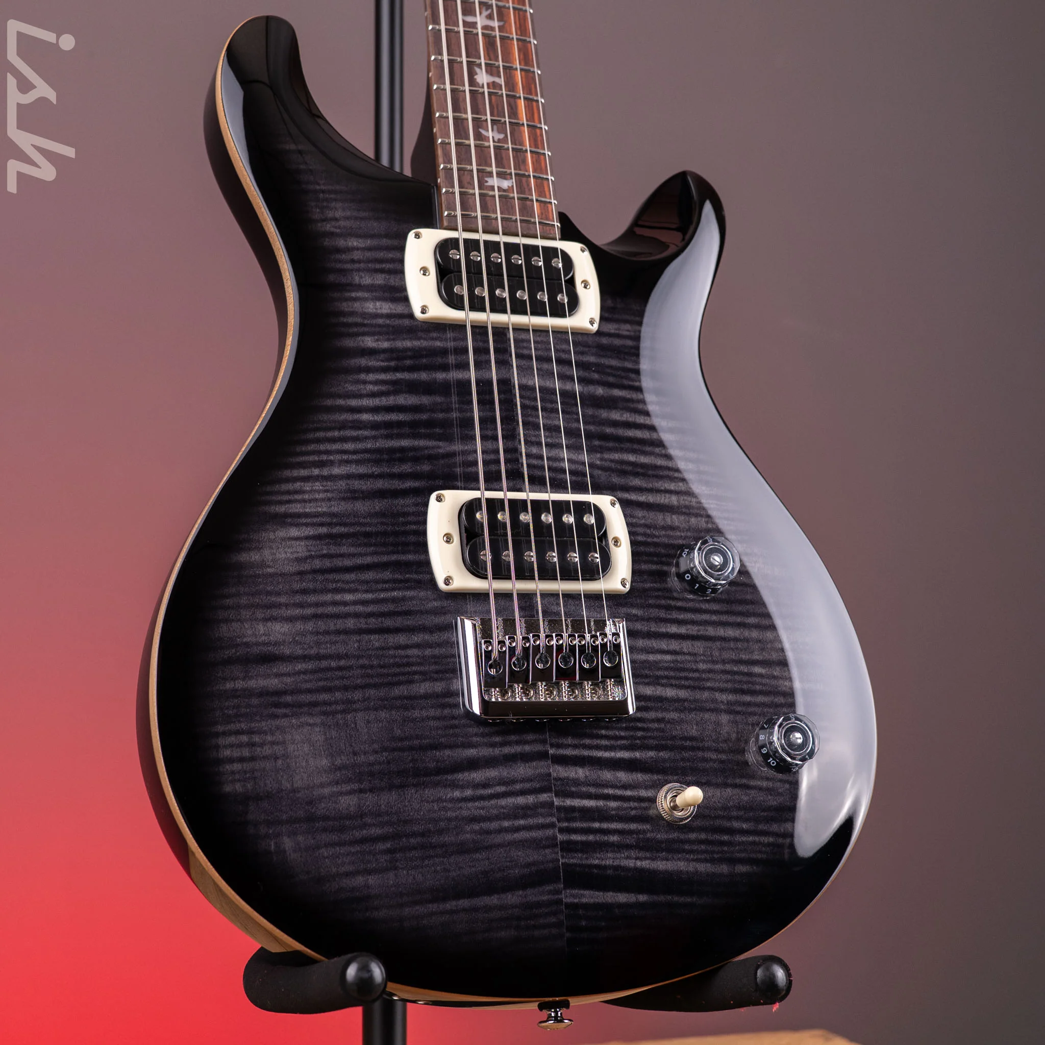 PRS SE 277 Baritone Charcoal Burst