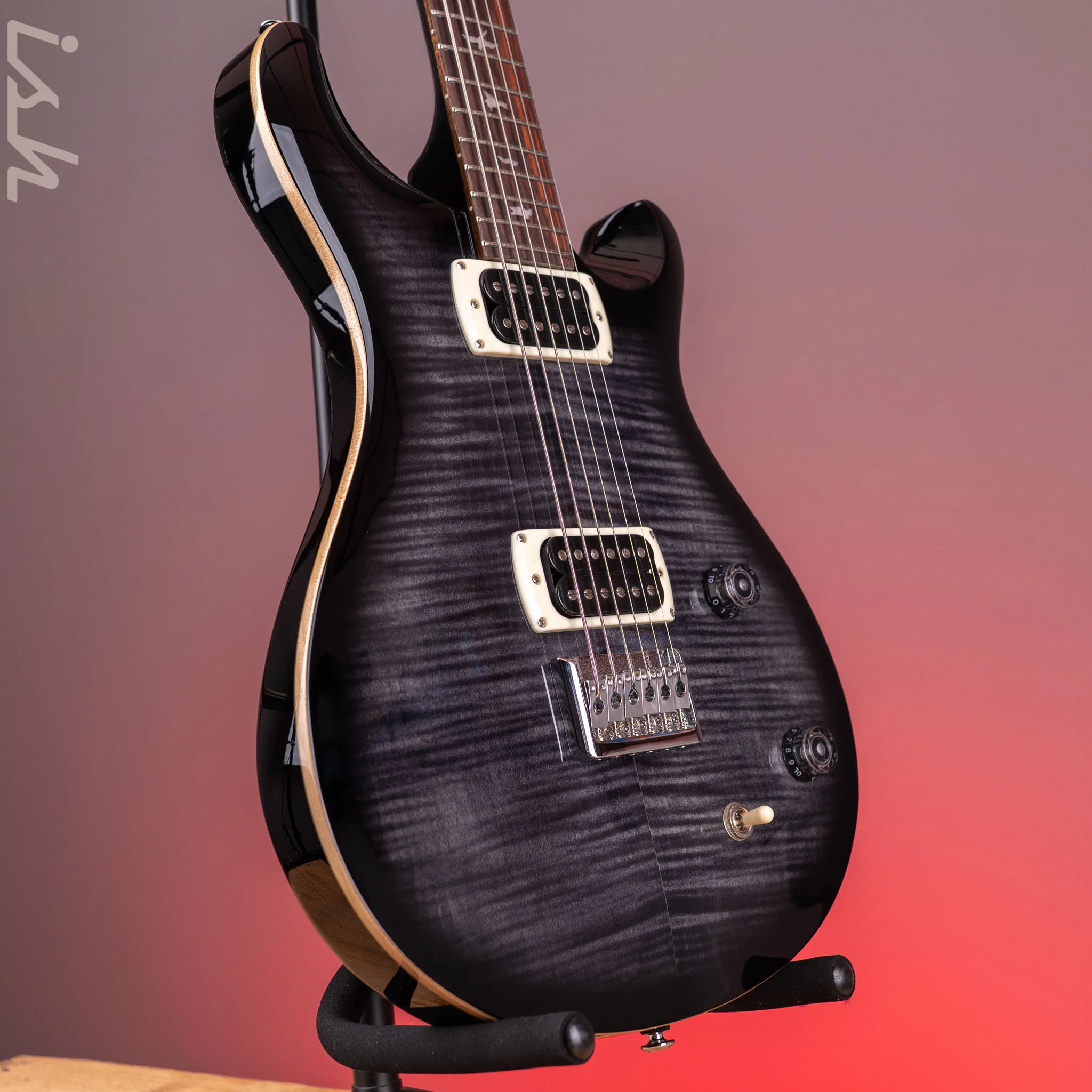 PRS SE 277 Baritone Charcoal Burst - Image 3