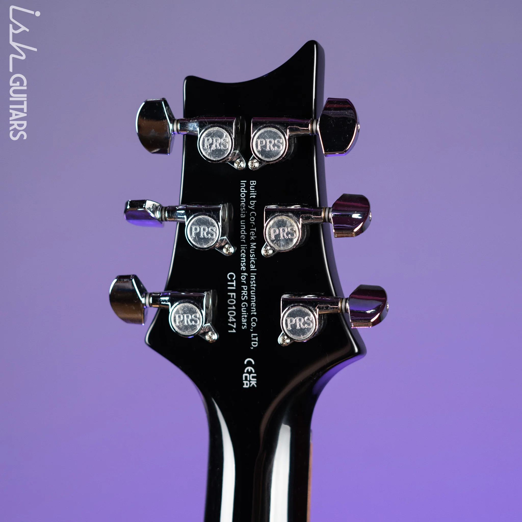 PRS SE 277 Baritone Electric Guitar Charcoal Burst - Image 10