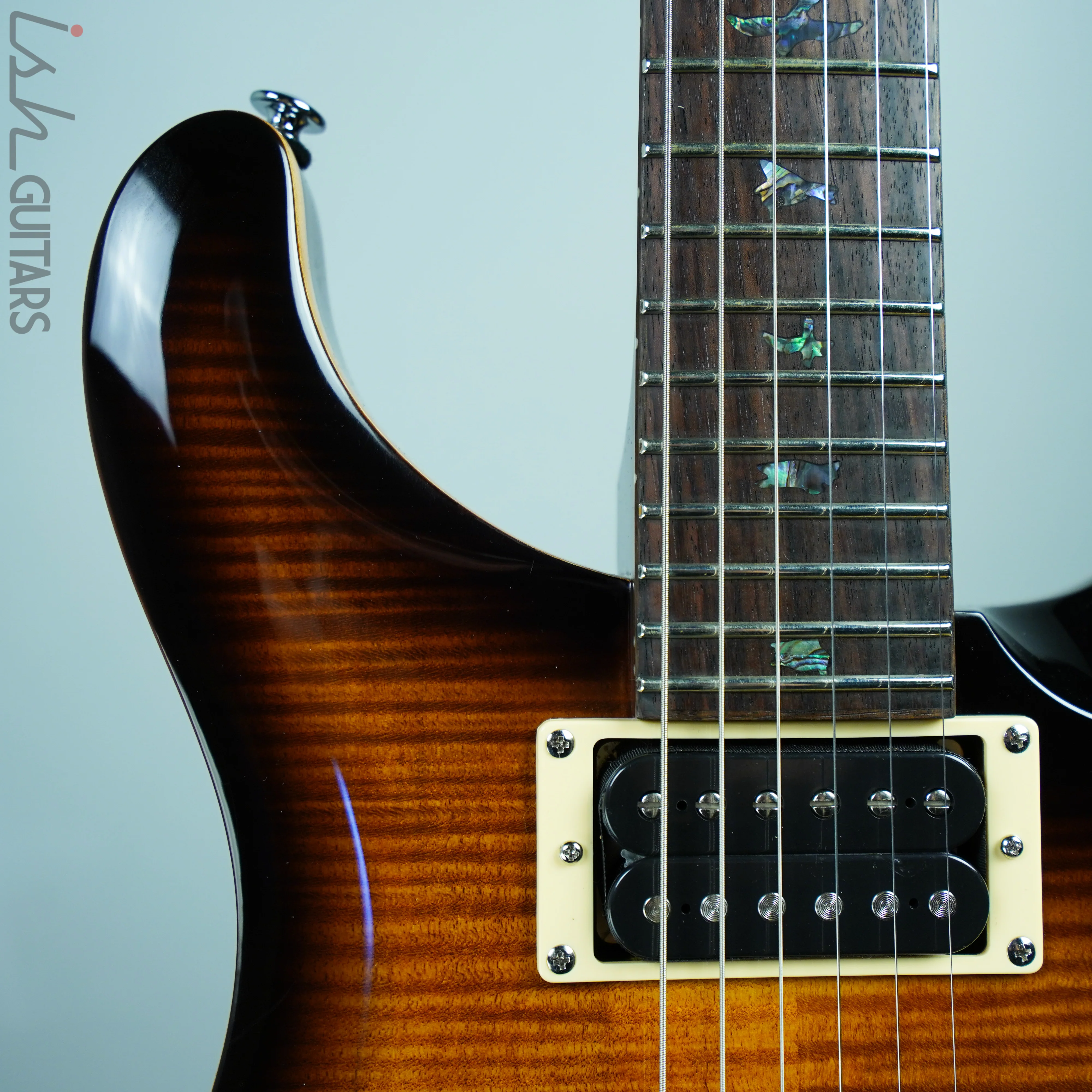 PRS SE 35th Anniversary Custom 24 Black Gold Burst - Image 3