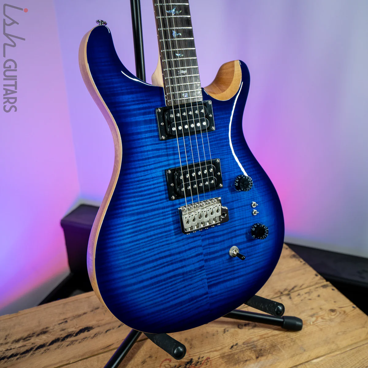 PRS SE 35th Anniversary Custom 24 Faded Blue Burst - Image 5