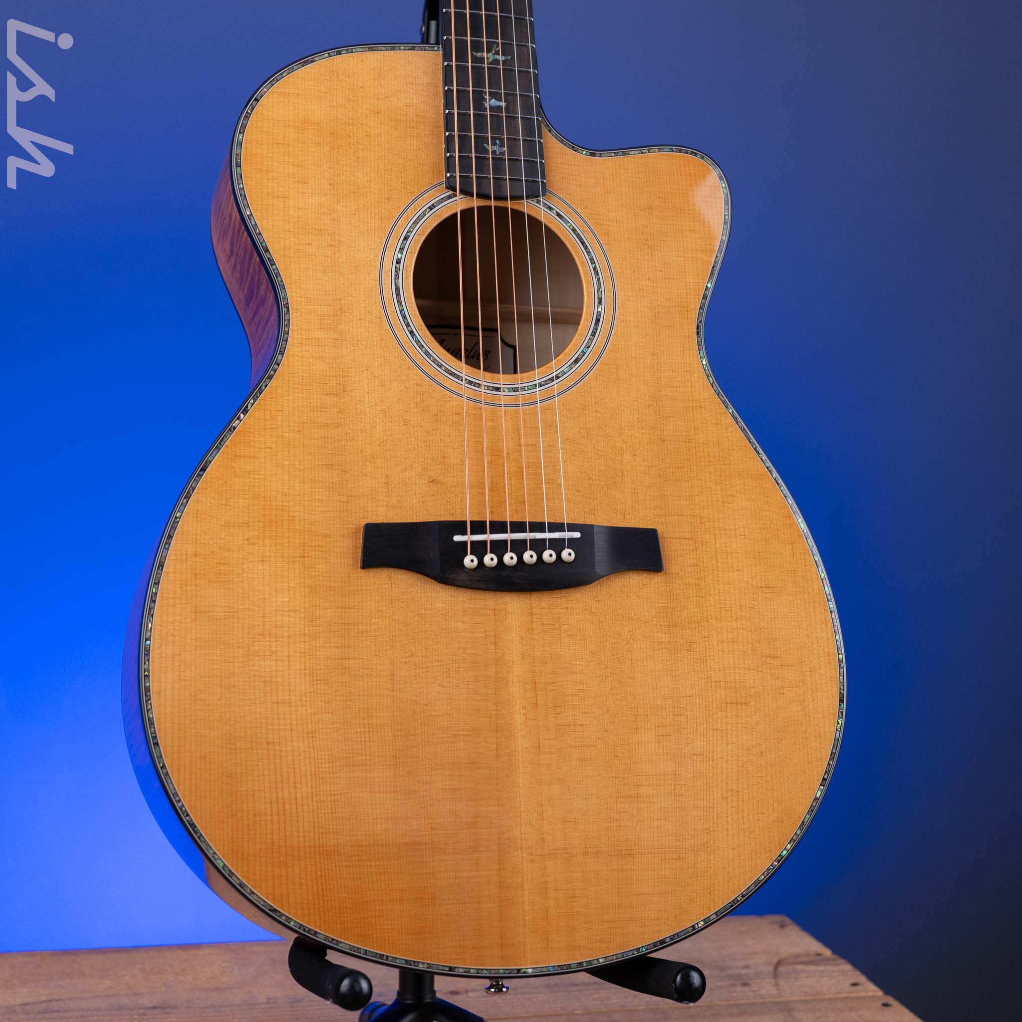 PRS SE A50 Angelus Acoustic-Electric Guitar Black Gold
