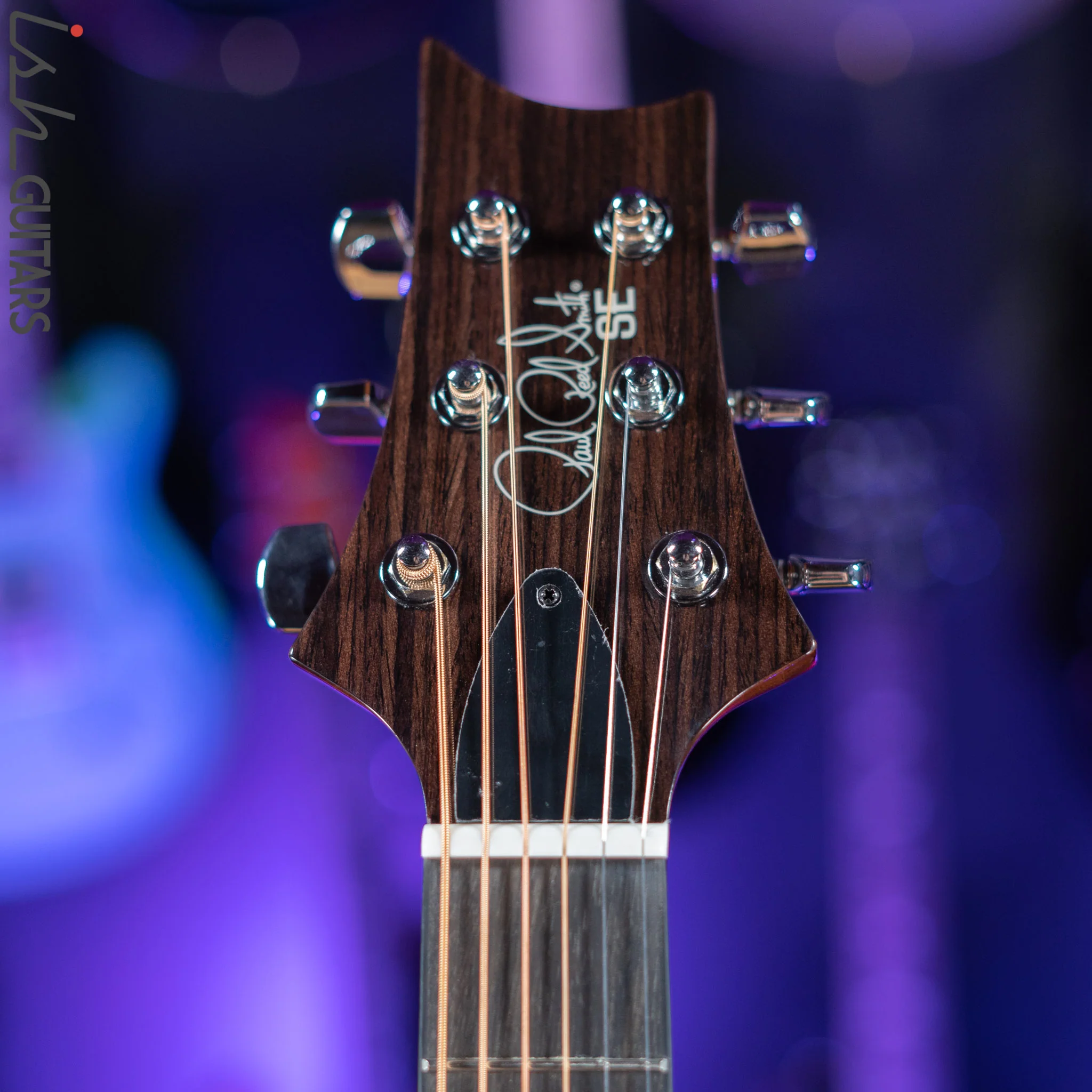 PRS SE A50E Angelus Acoustic-Electric Guitar Black Gold - Image 7