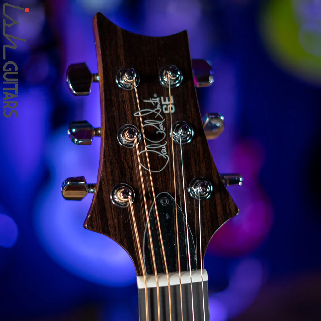 PRS SE A50E Angelus Acoustic-Electric Guitar Black Gold - Image 8
