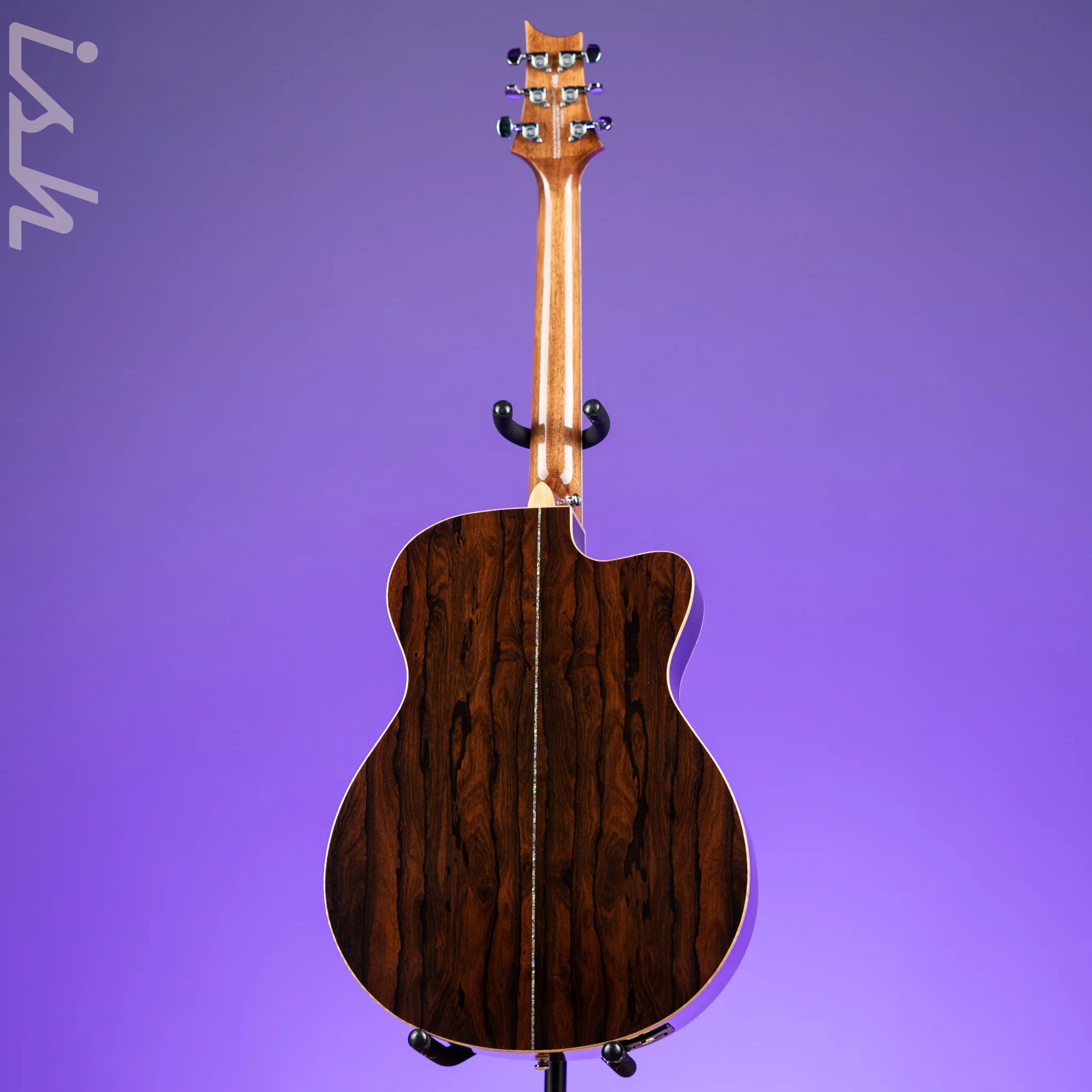 PRS SE AL60E Left Handed Acoustic-Electric Guitar Natural Demo - Image 6