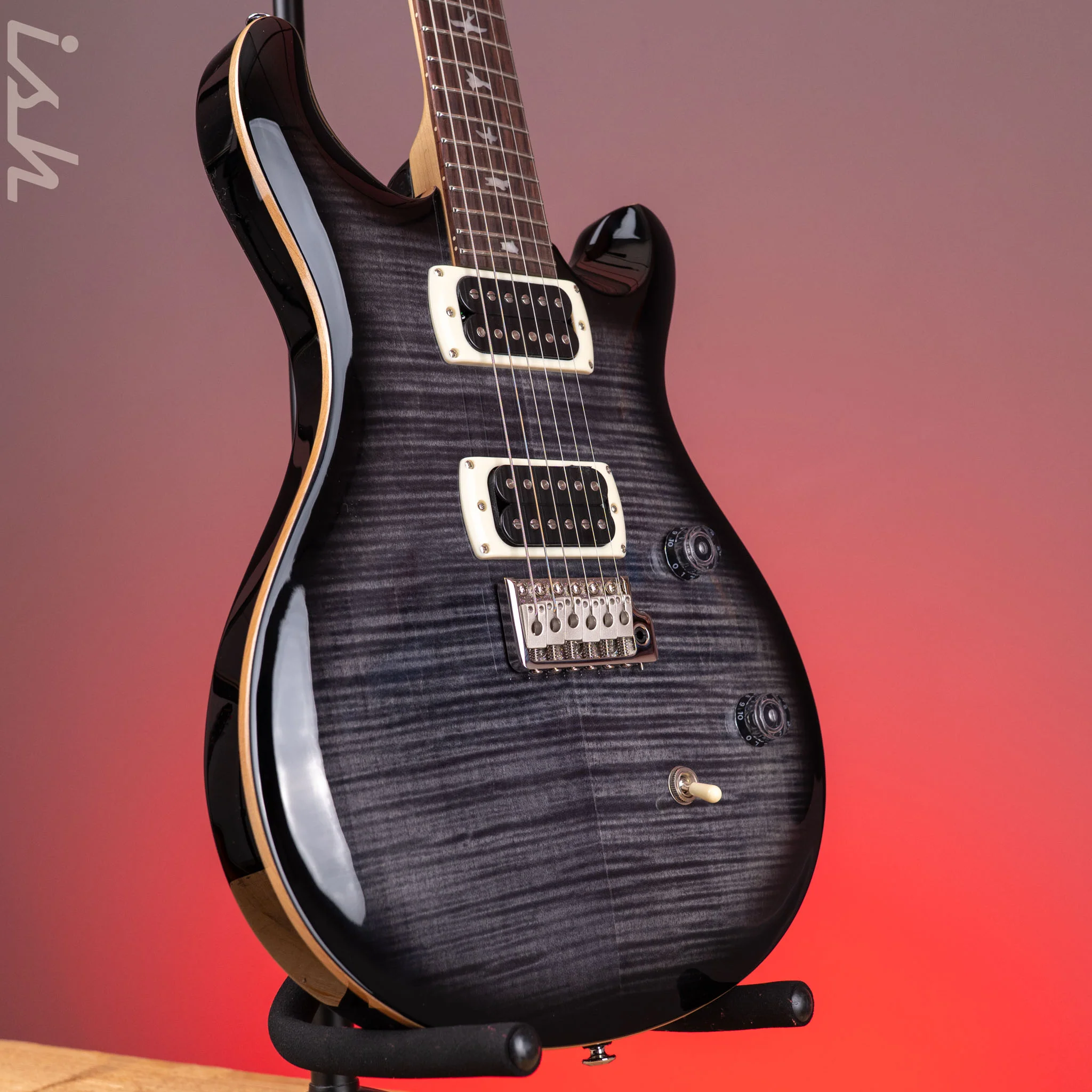 PRS SE CE 24 Charcoal Burst - Image 3
