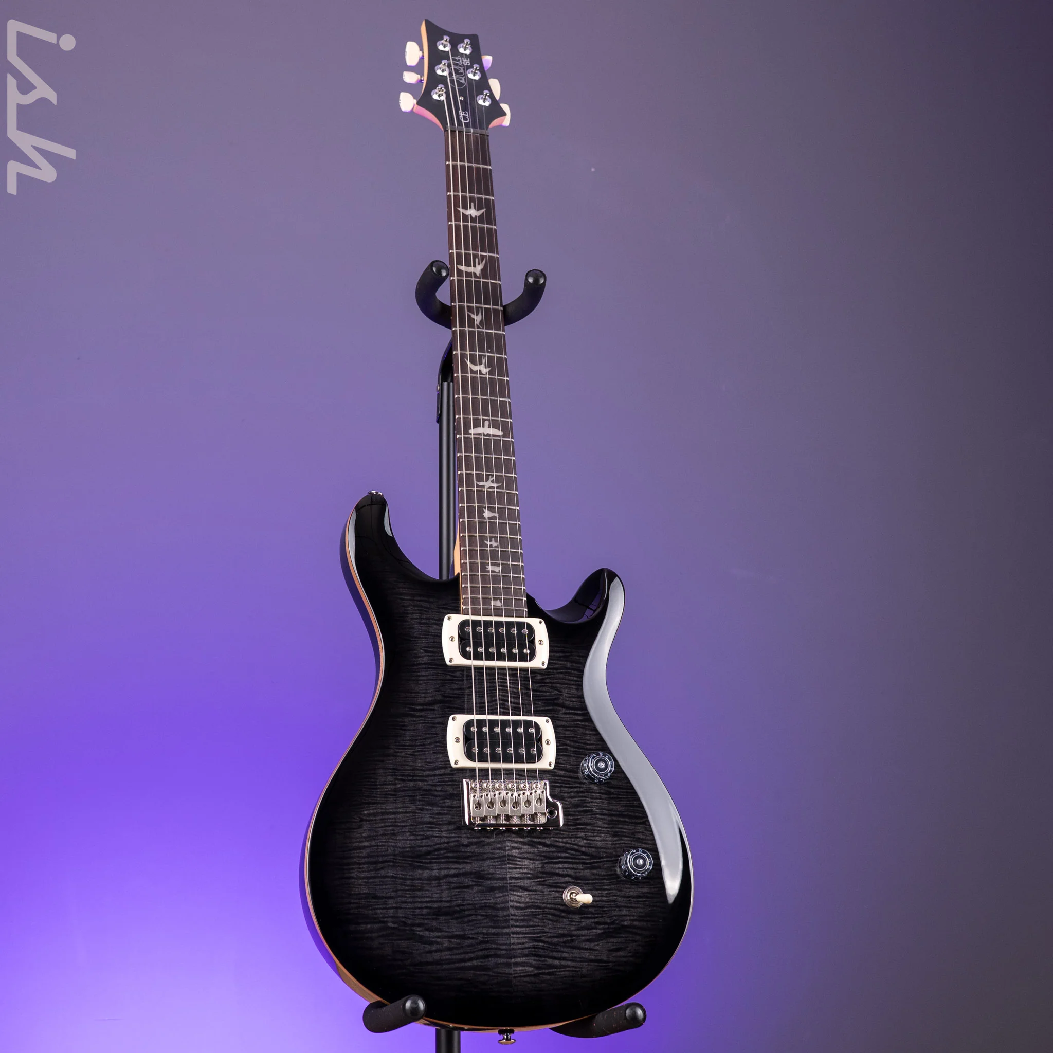 PRS SE CE 24 Charcoal Burst - Image 2
