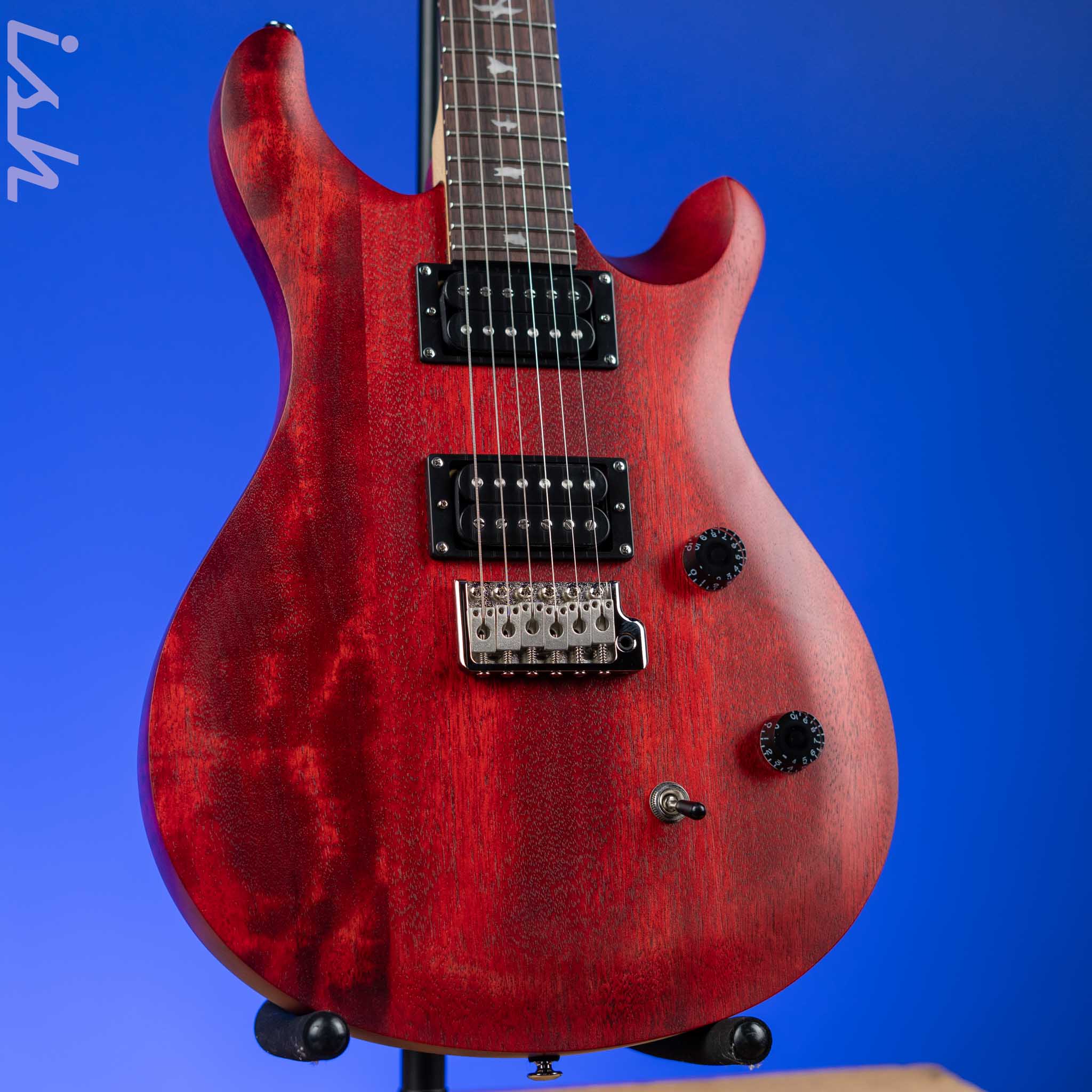 PRS SE CE 24 Standard Satin Electric Guitar Vintage Cherry