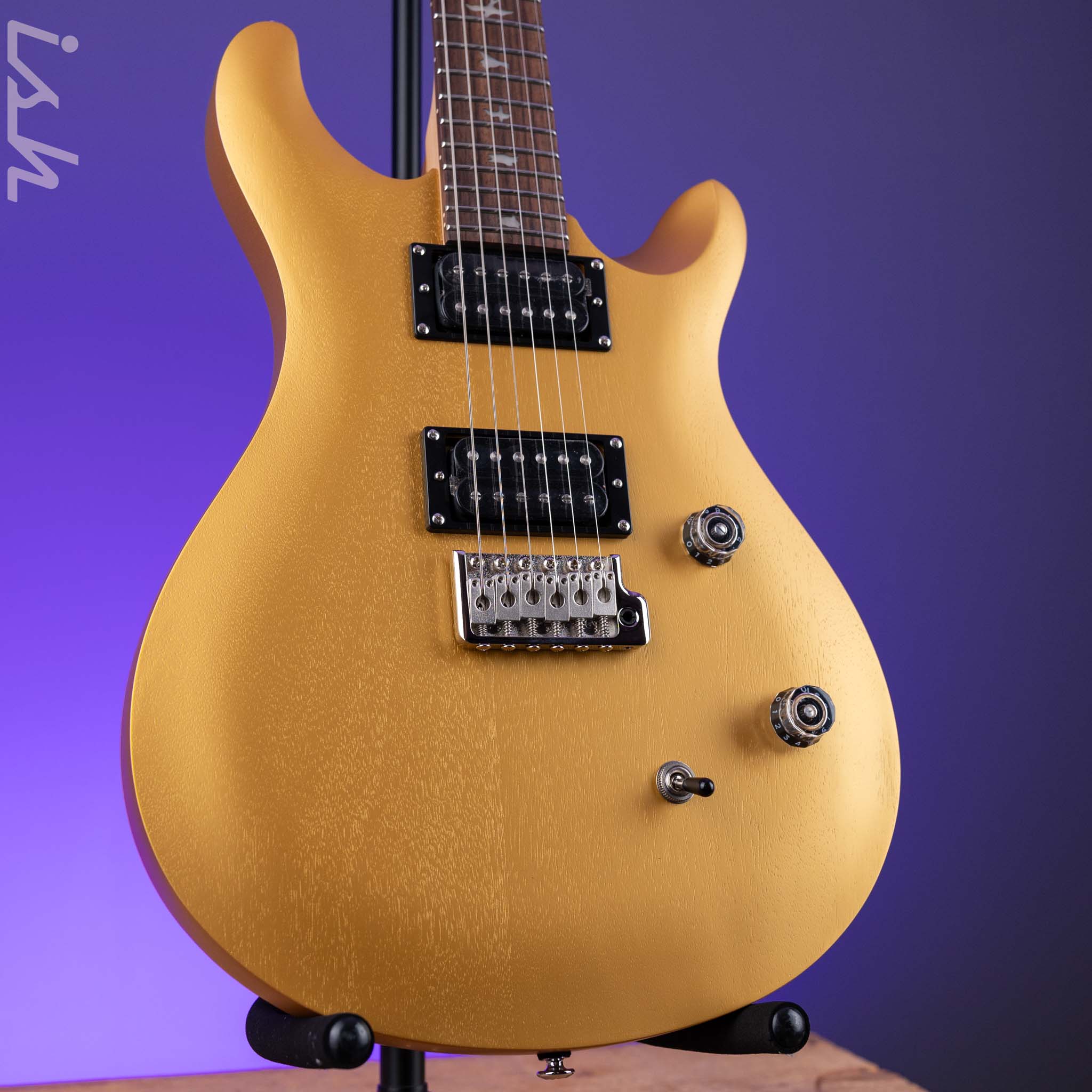 PRS SE CE 24 Standard Satin Electric Guitar Metallic Gold *2025 Release!*