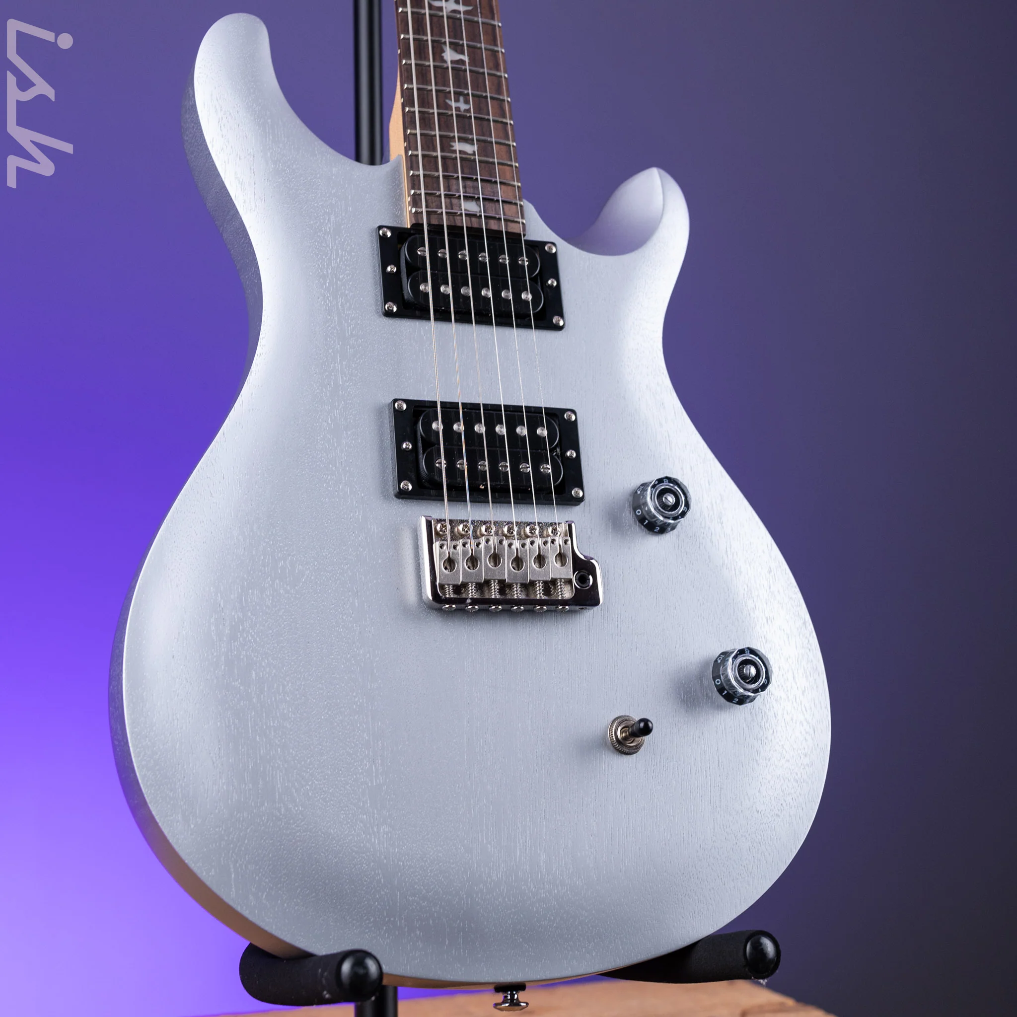 PRS SE CE 24 Standard Satin Electric Guitar Metallic Silver Satin *2025 Release!*