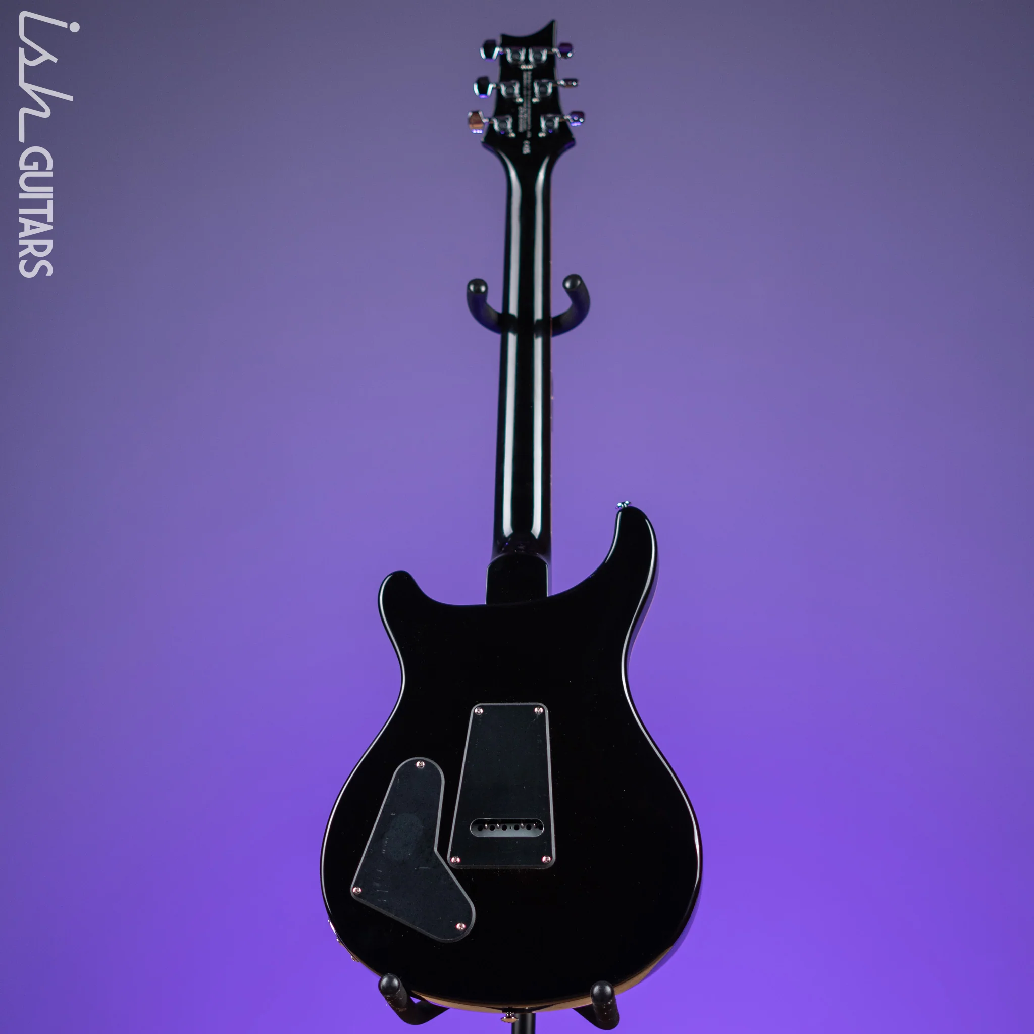 PRS SE Custom 22 Semi-Hollow Black Gold Sunburst - Image 6