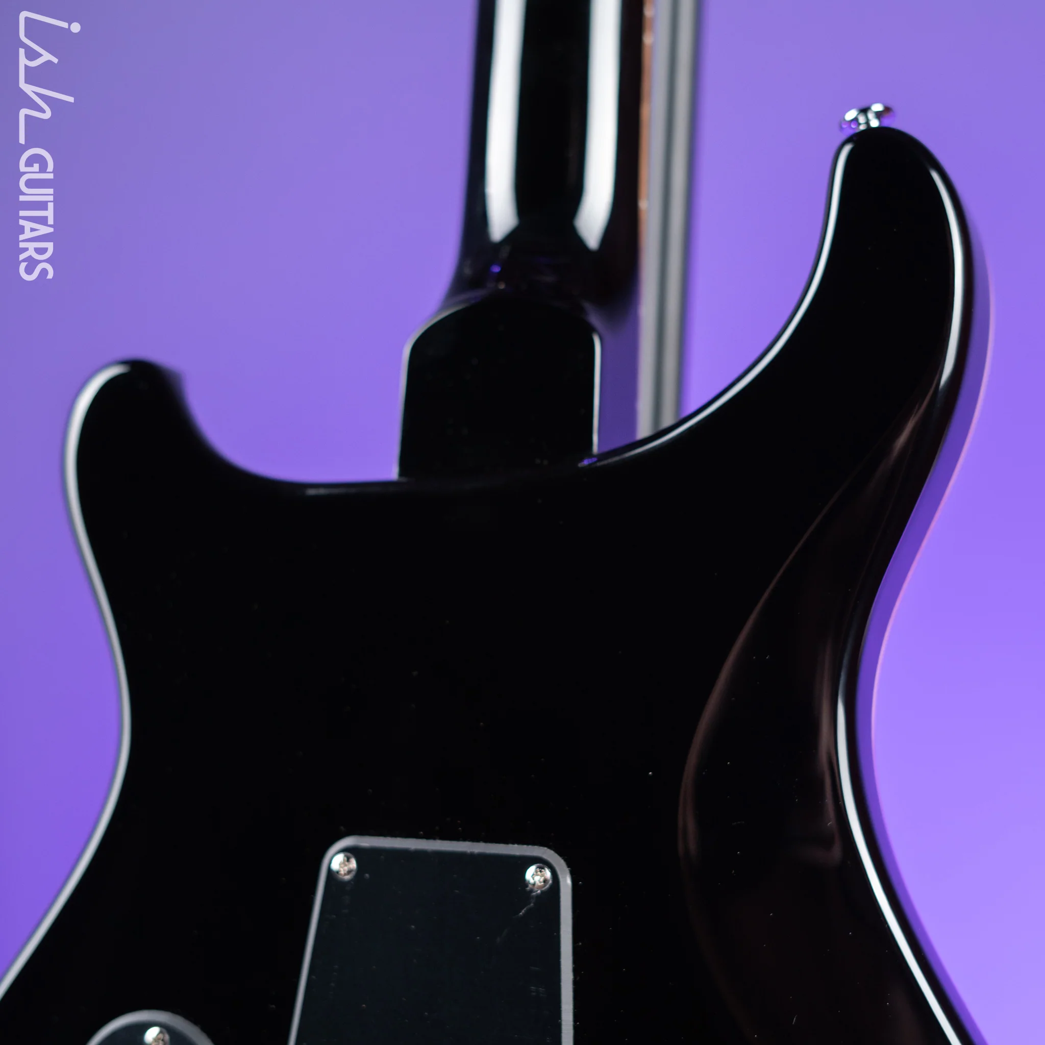 PRS SE Custom 22 Semi-Hollow Black Gold Sunburst - Image 8