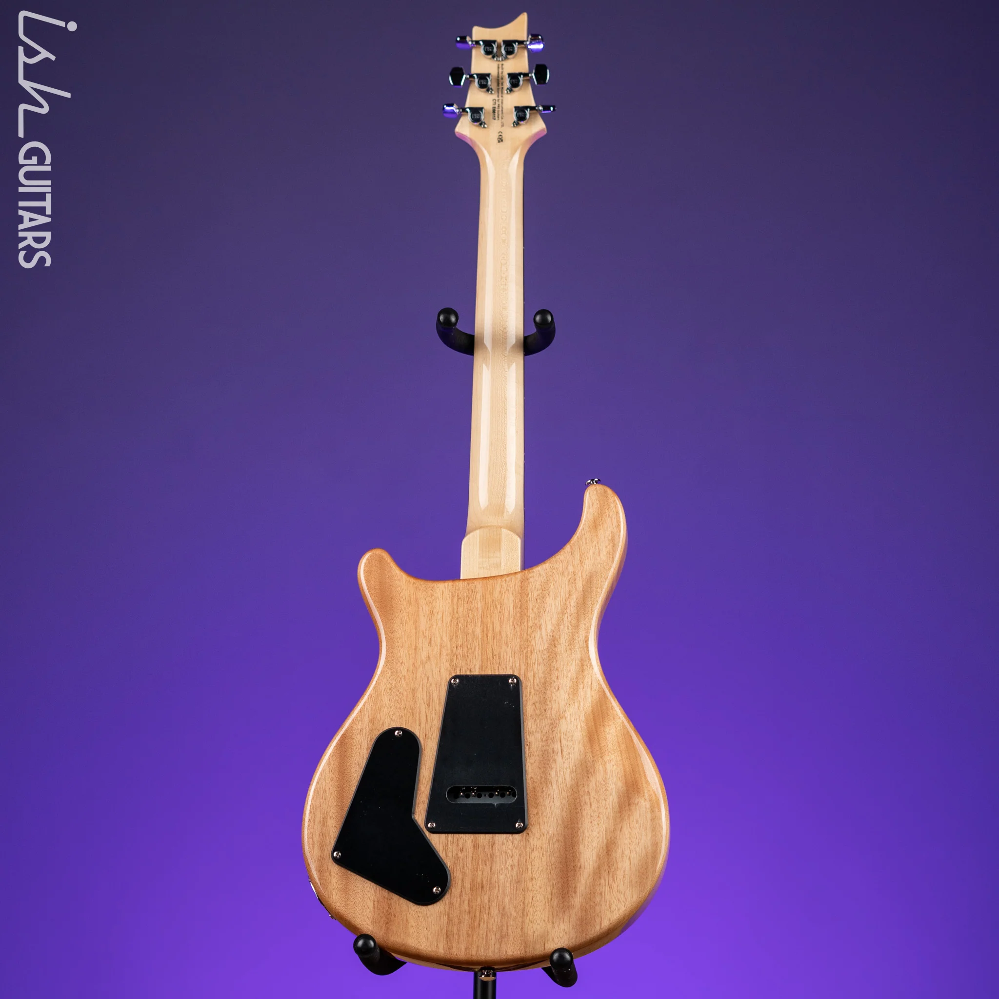 PRS SE Custom 22 Semi-Hollow Electric Guitar Santana Yellow - Image 6