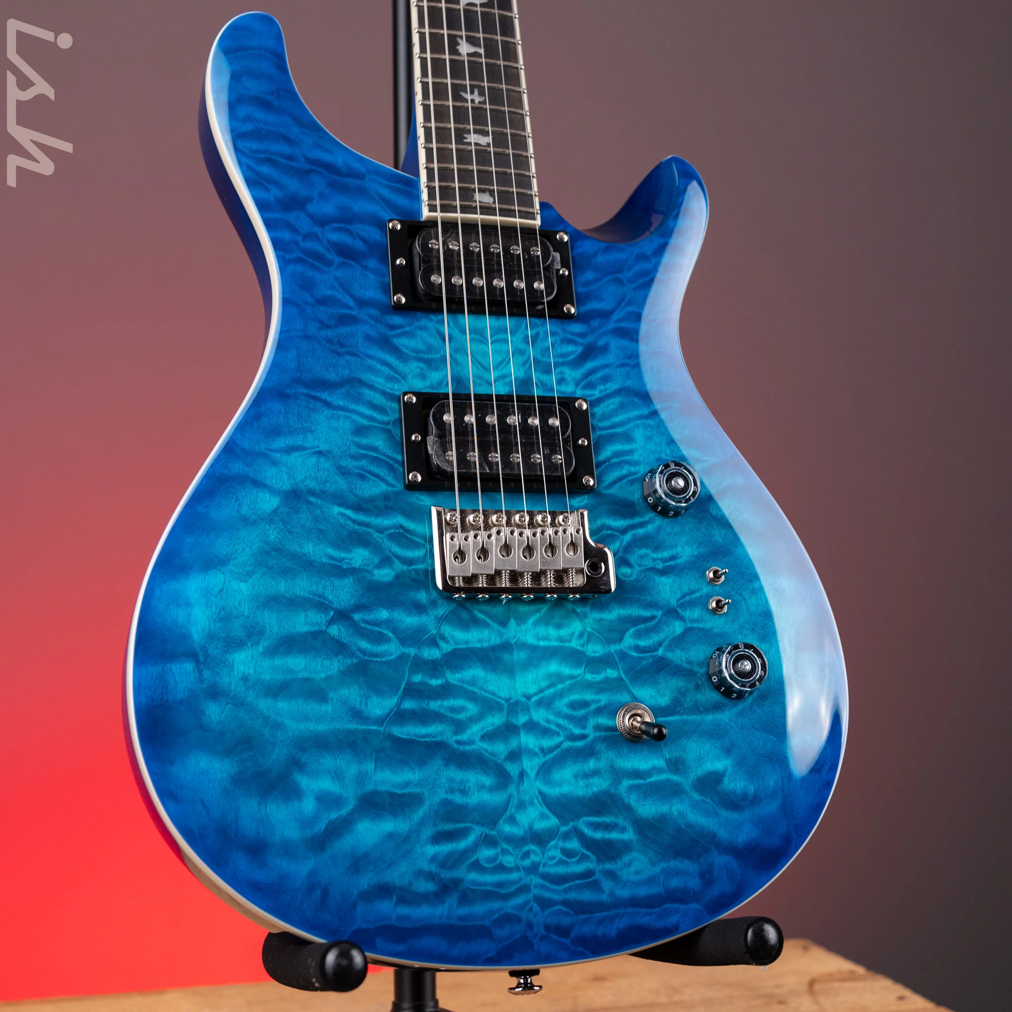 PRS SE Custom 24-08 Electric Guitar Quilt Lake Blue *2025 Release!*
