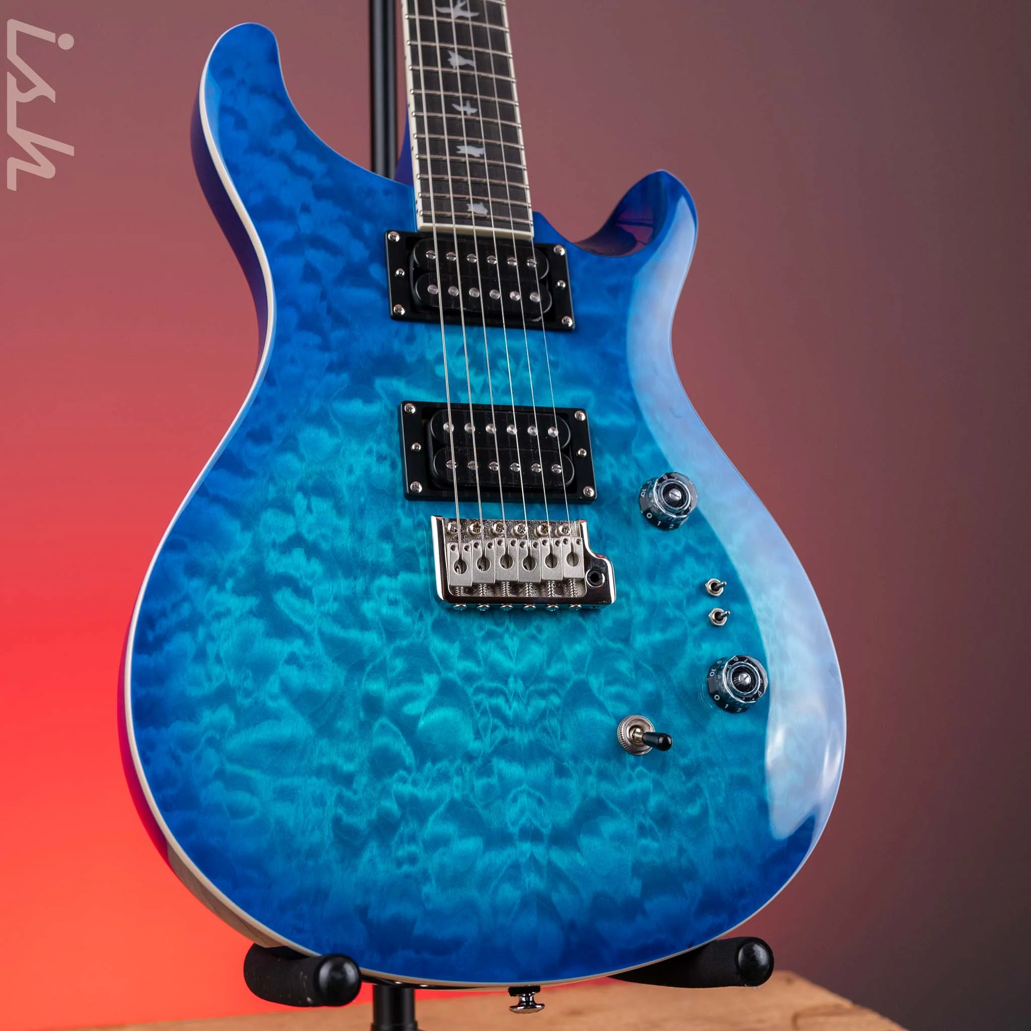 PRS SE Custom 24-08 Electric Guitar Quilt Lake Blue *2025 Release!*