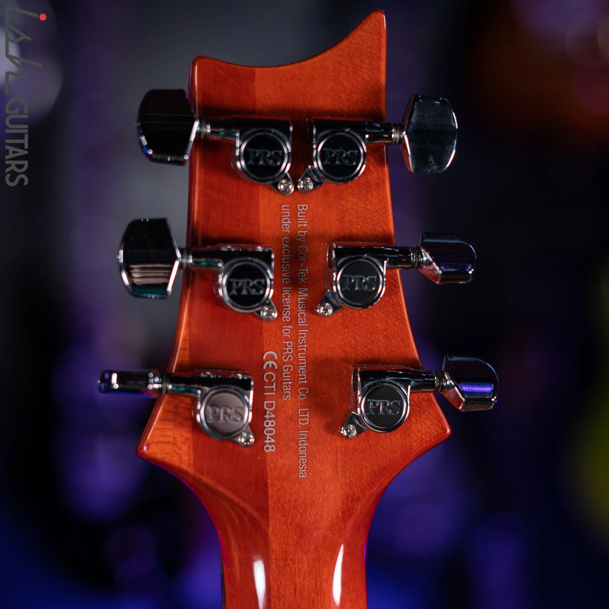 PRS SE Custom 24-08 Electric Guitar Vintage Sunburst - Image 10