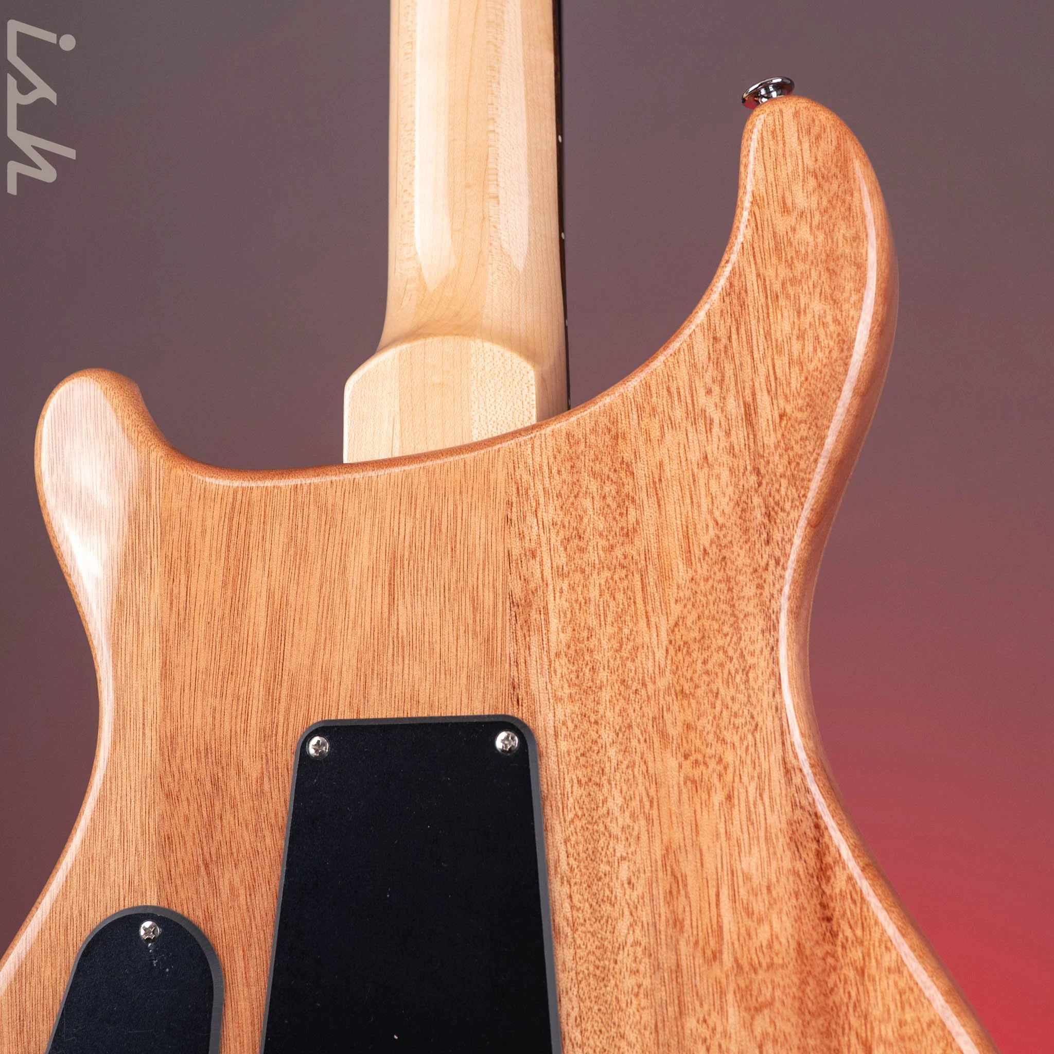 PRS SE Custom 24 Blue Matteo Natural Back - Image 10