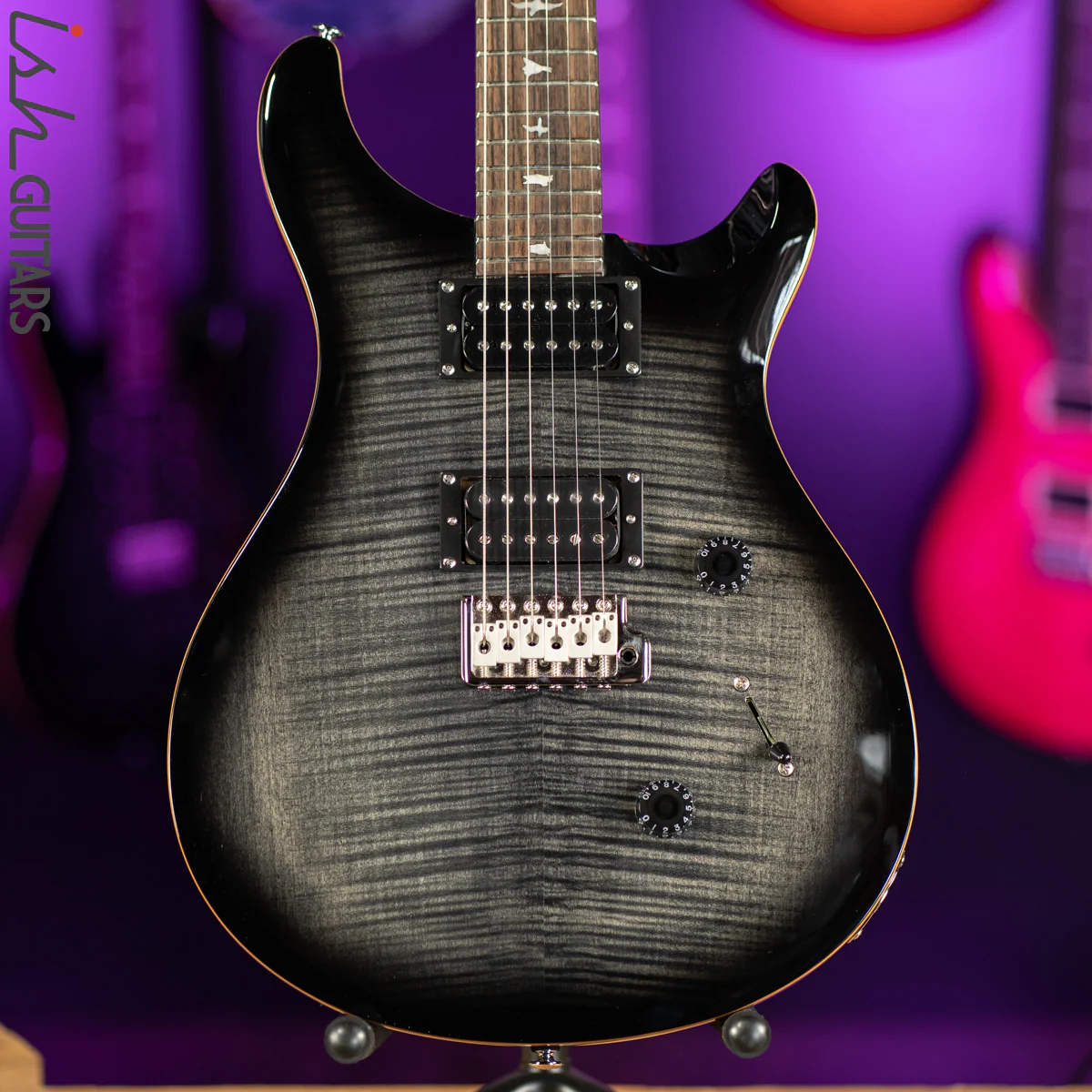 PRS SE Custom 24 Charcoal Burst