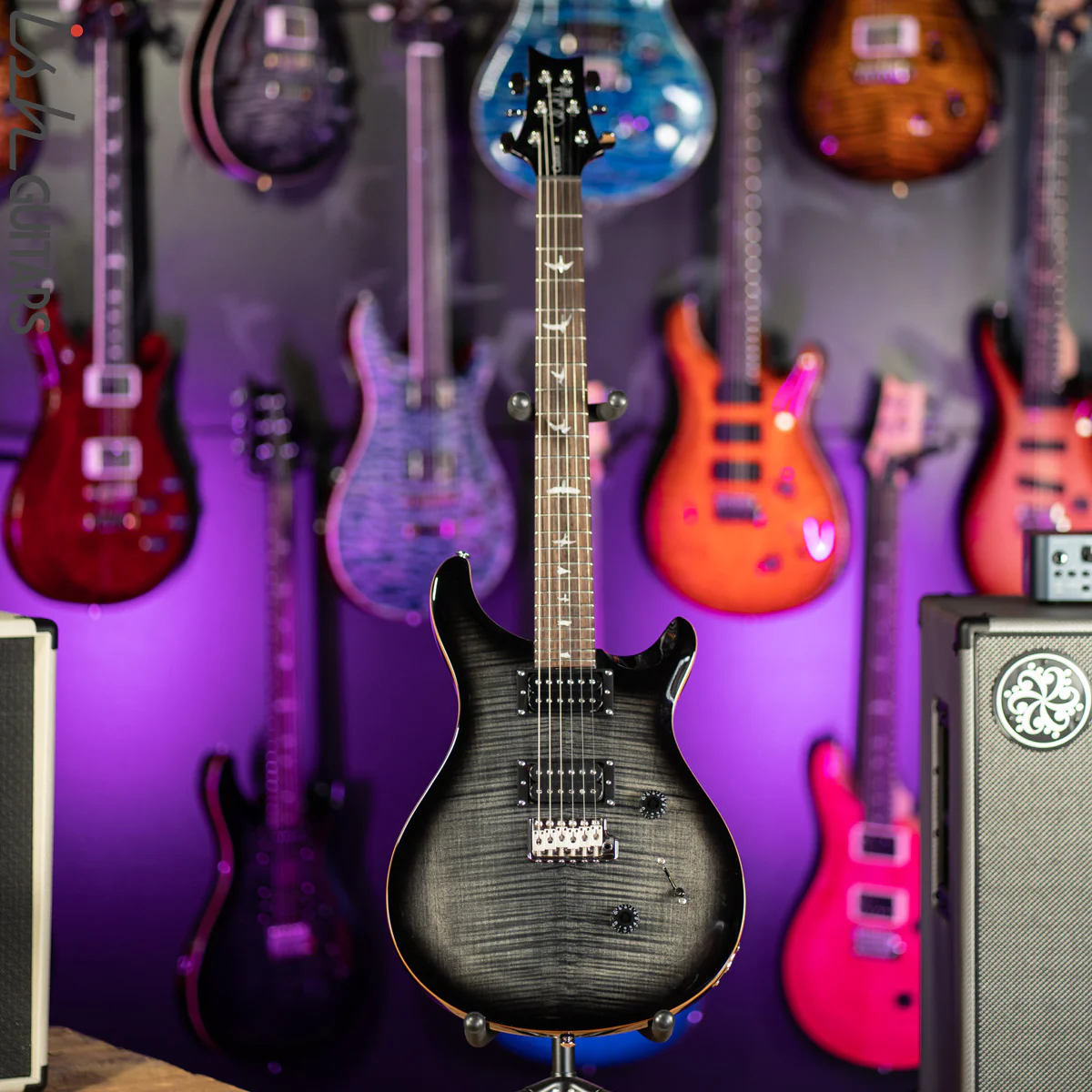 PRS SE Custom 24 Charcoal Burst - Image 2