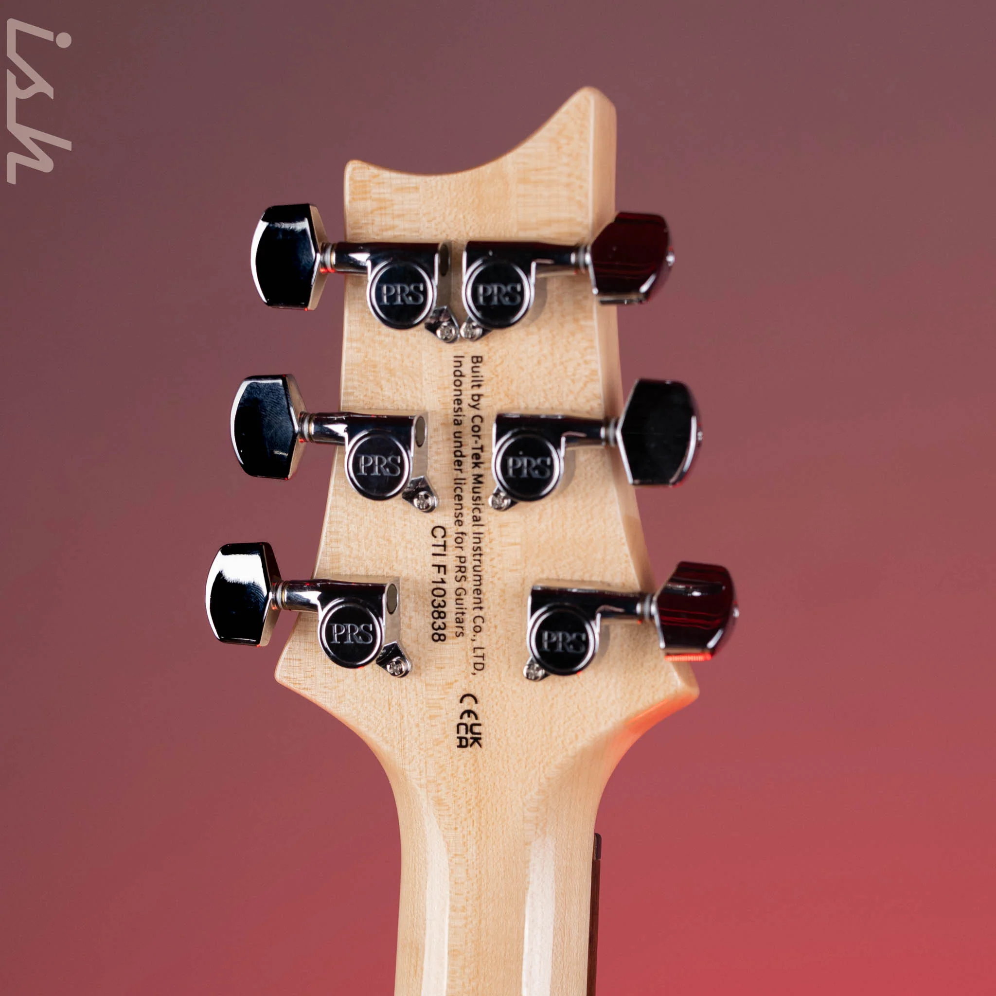 PRS SE Custom 24 Electric Guitar Blue Fade Demo - Image 10