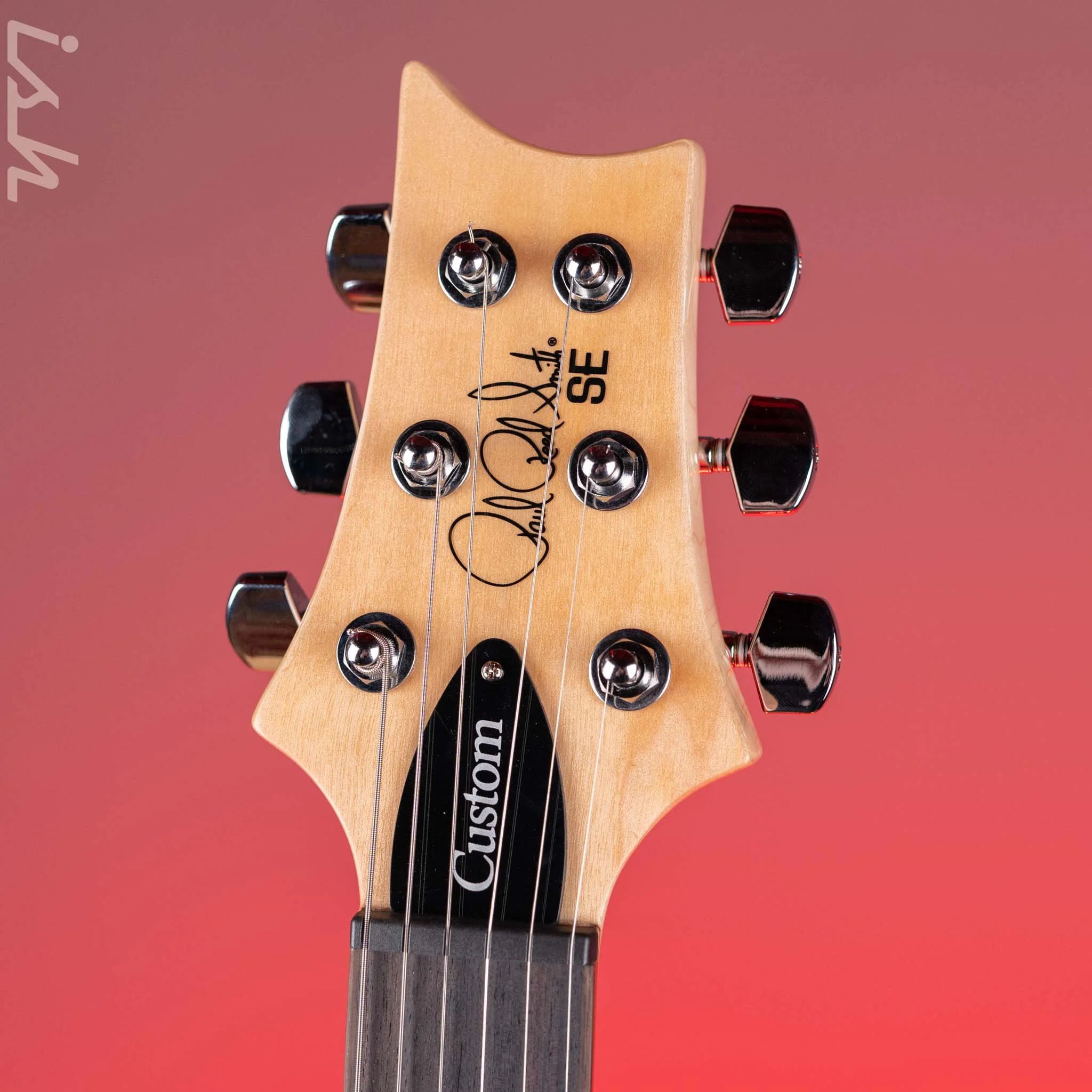 PRS SE Custom 24 Electric Guitar Blue Fade Demo - Image 5