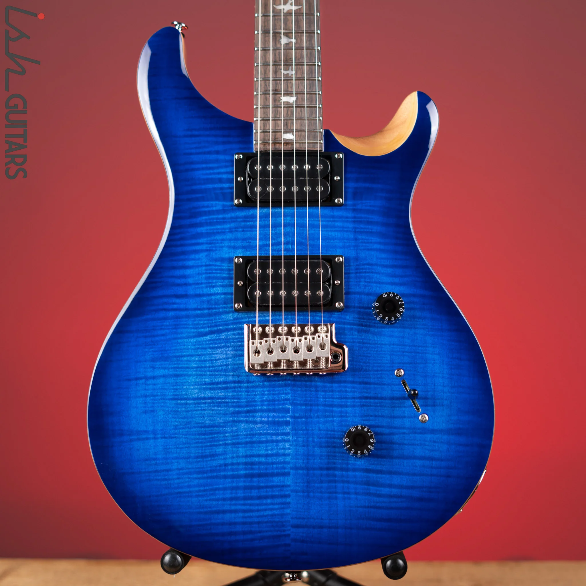 PRS SE Custom 24 Electric Guitar Faded Blue Burst