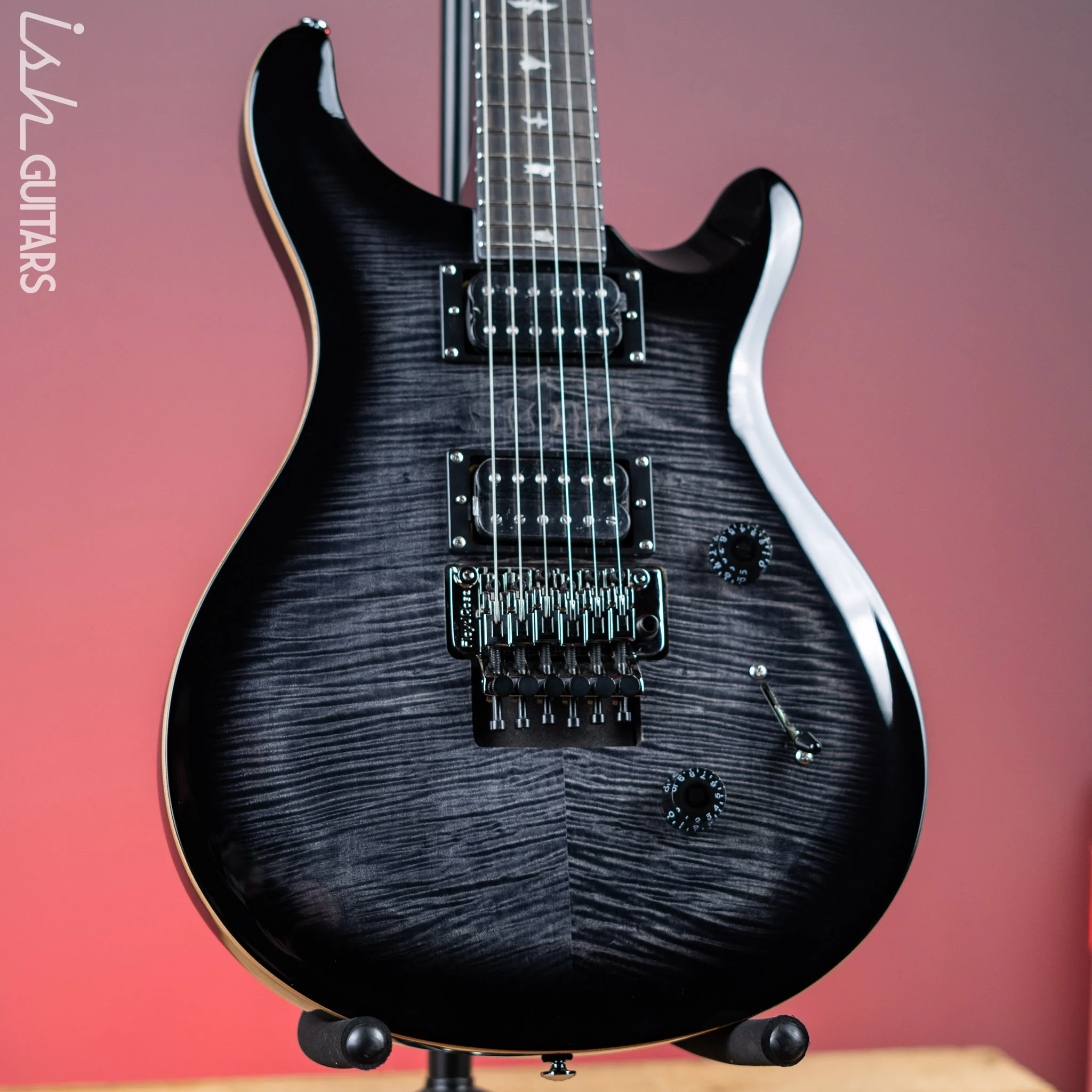 PRS SE Custom 24 “Floyd” Charcoal Burst