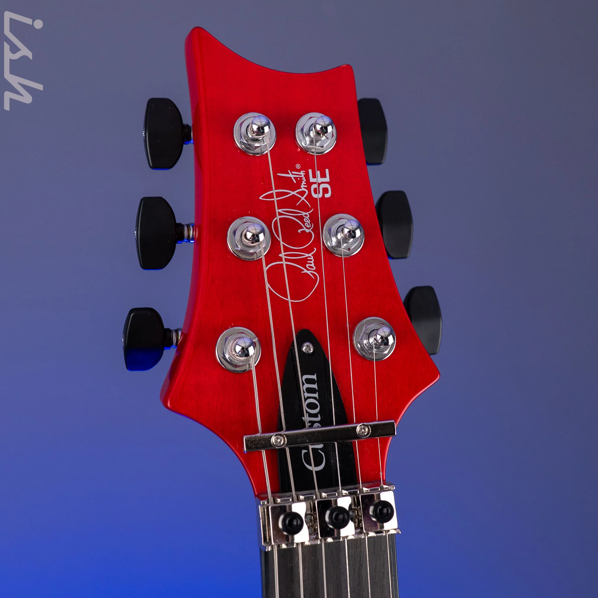 PRS SE Custom 24 Floyd Electric Guitar Charcoal Cherry Burst - Image 7