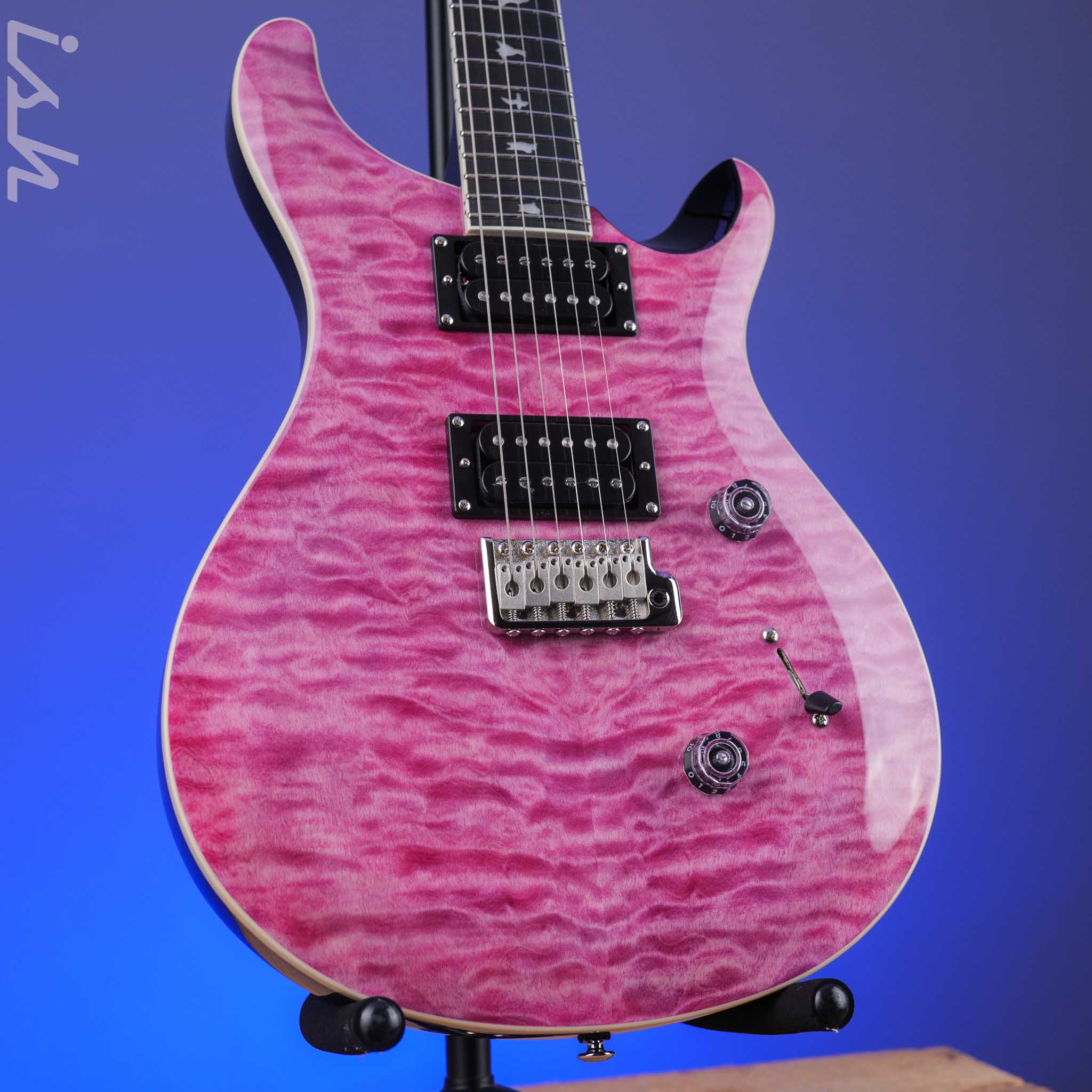 PRS SE Custom 24 Quilt Electric Guitar Violet